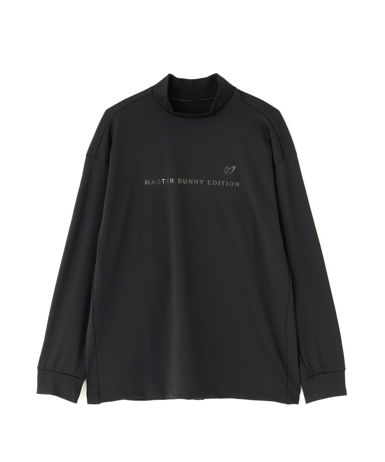 COYSEIO 長袖カットソー メッシュ切り替え ブラック トリコットメッシュ長袖ハイネックカットソー (MENS) | MASTER BUNNY