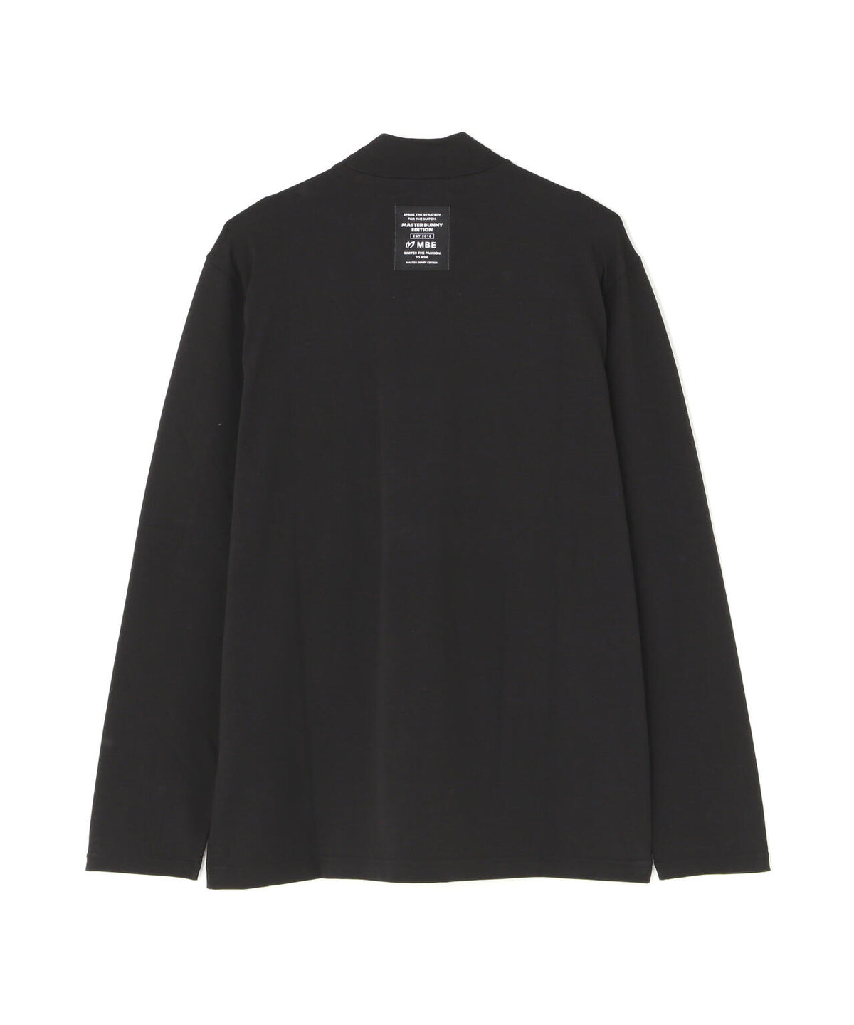 スーピマベア天長袖ハイネックカットソー (MENS)