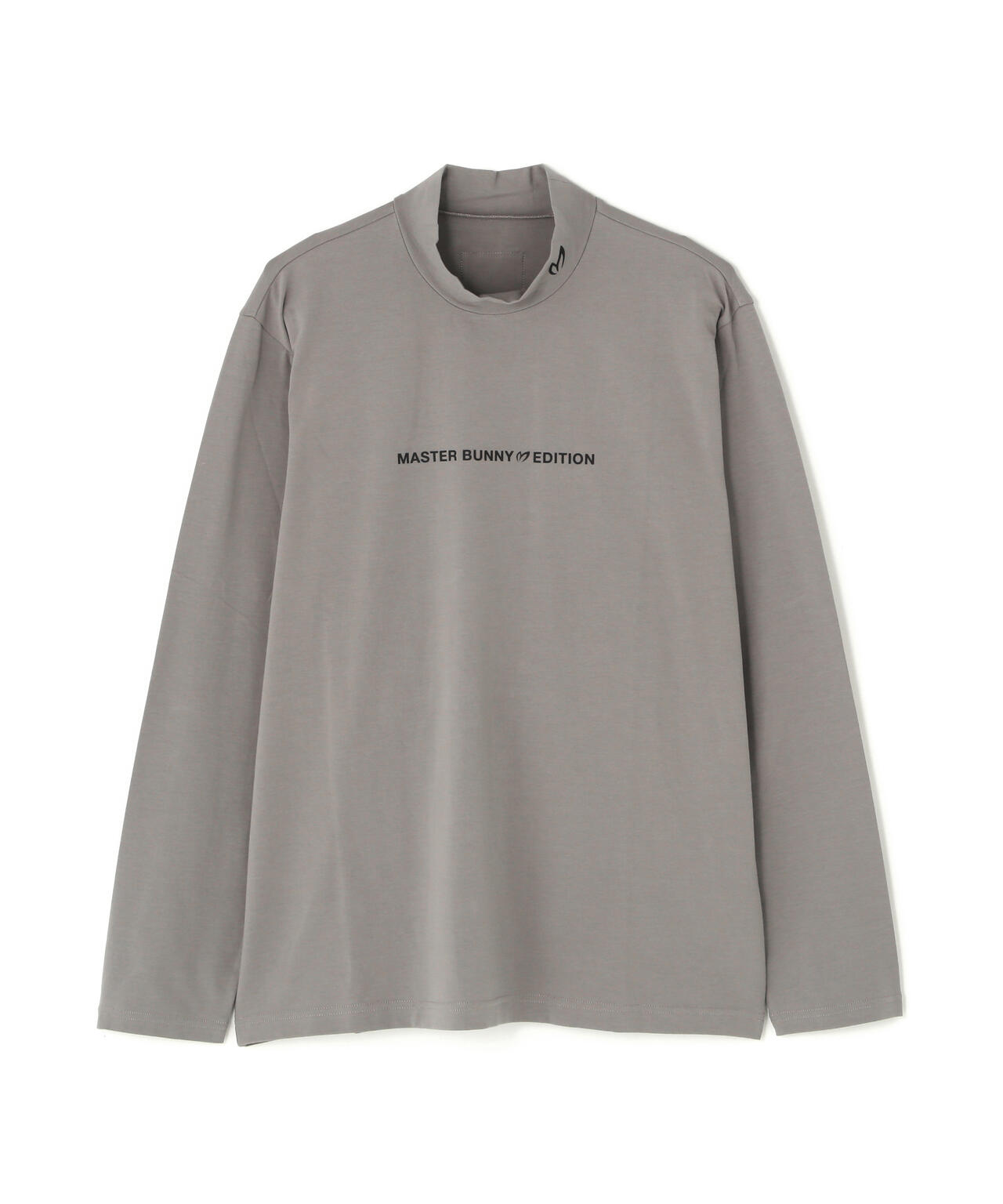 スーピマベア天長袖ハイネックカットソー (MENS)