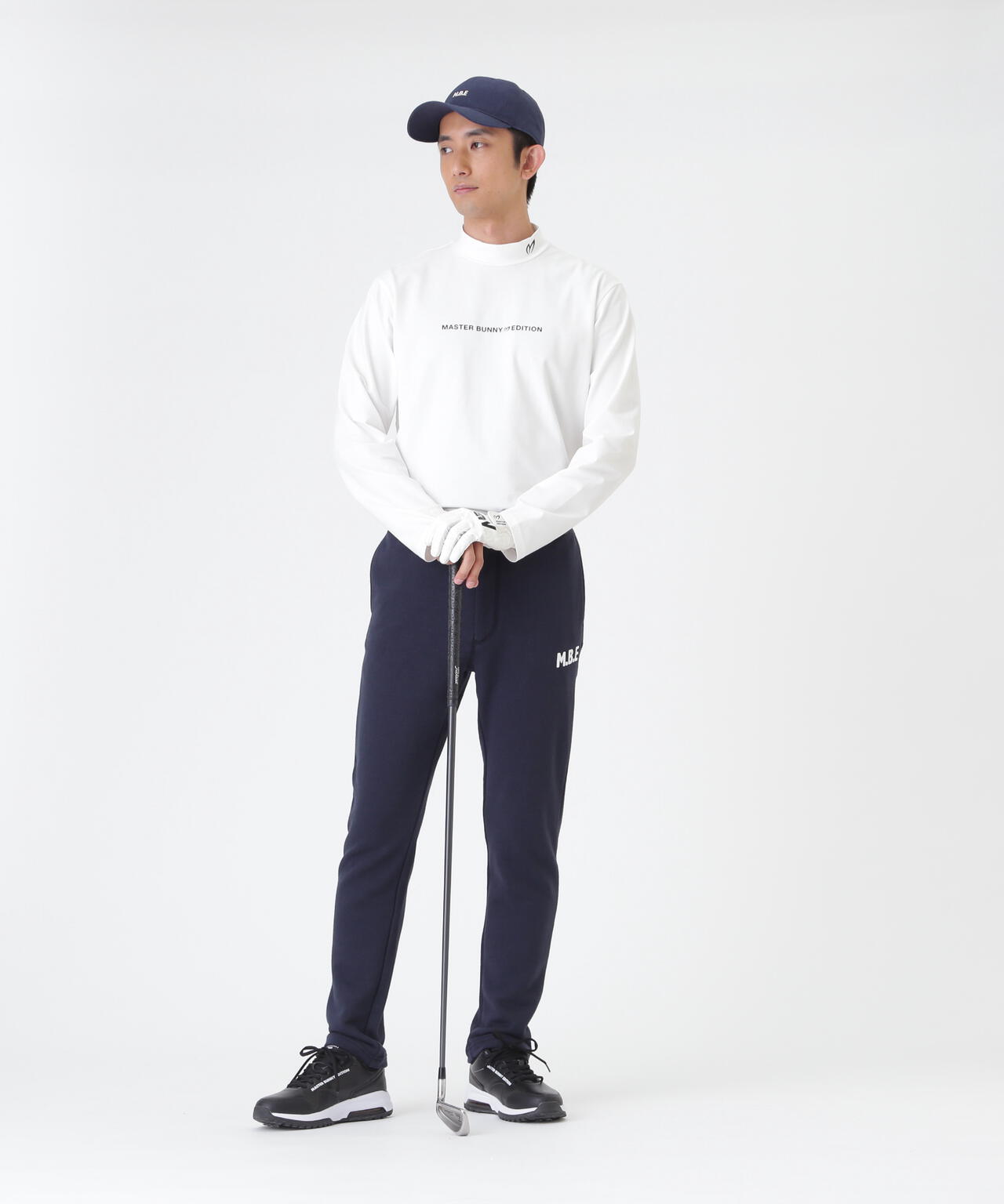 スーピマベア天長袖ハイネックカットソー (MENS) | MASTER BUNNY