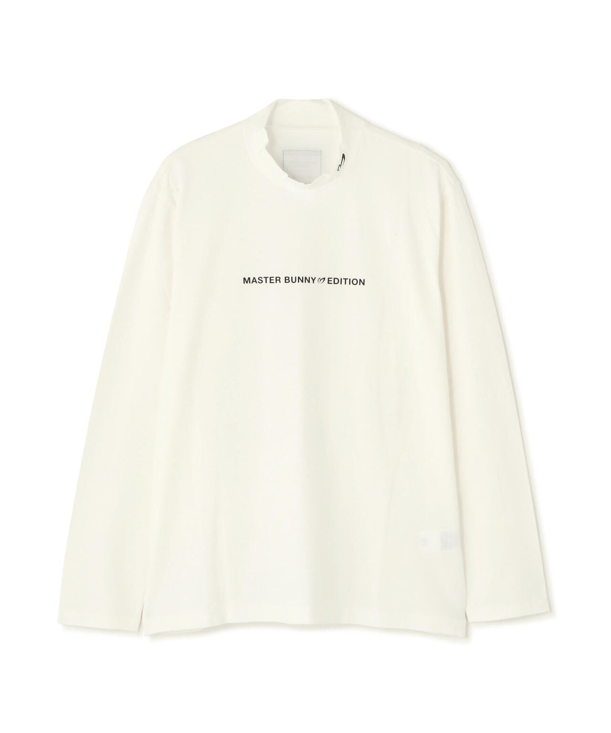 スーピマベア天長袖ハイネックカットソー (MENS)