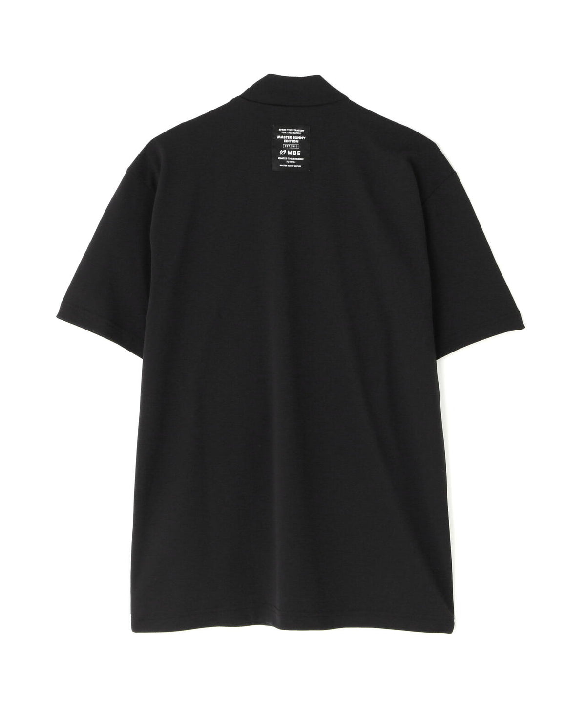 ダイヤメッシュ半袖ハイネックカットソー