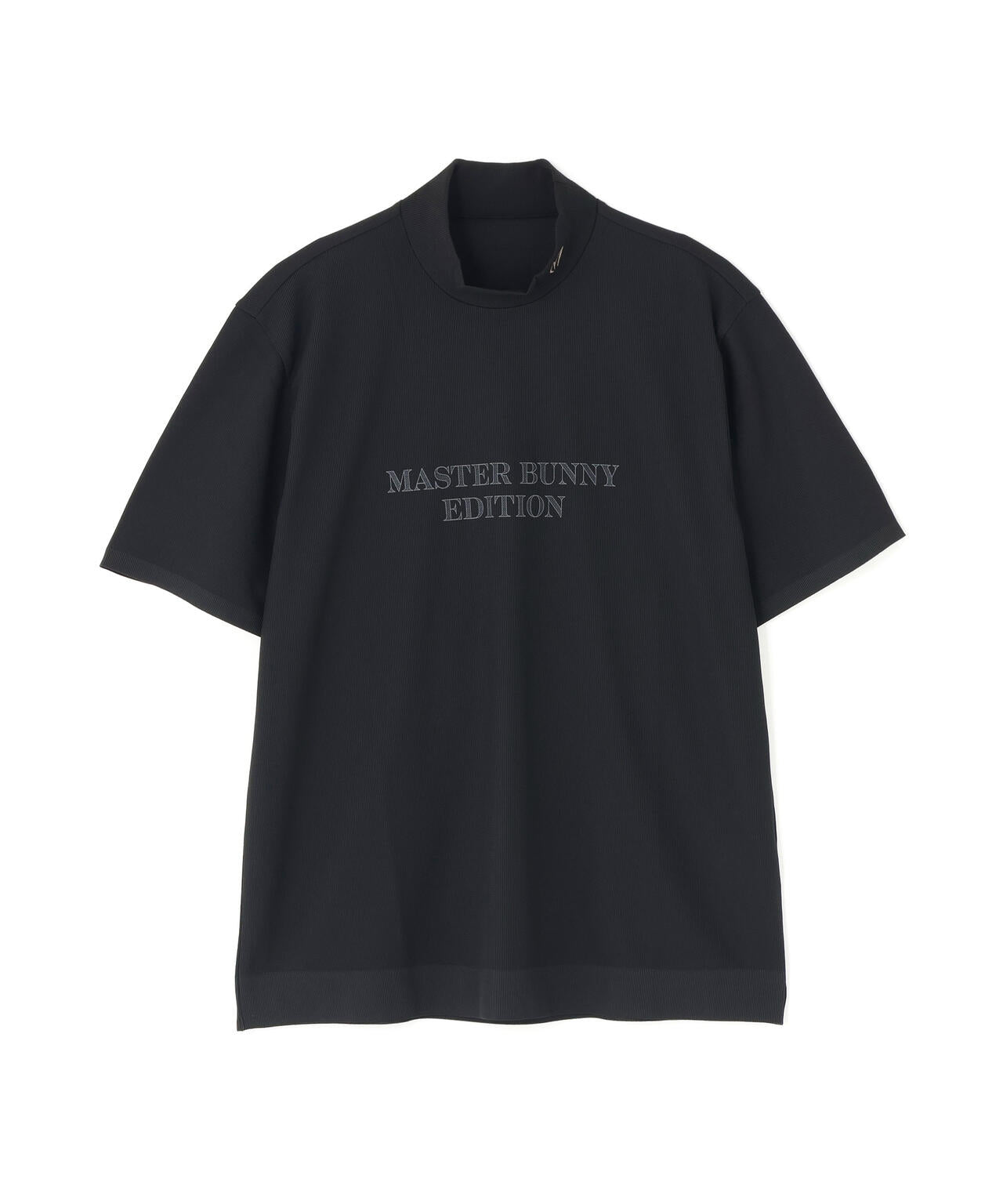 リブスタート半袖ハイネックカットソー | MASTER BUNNY EDITION
