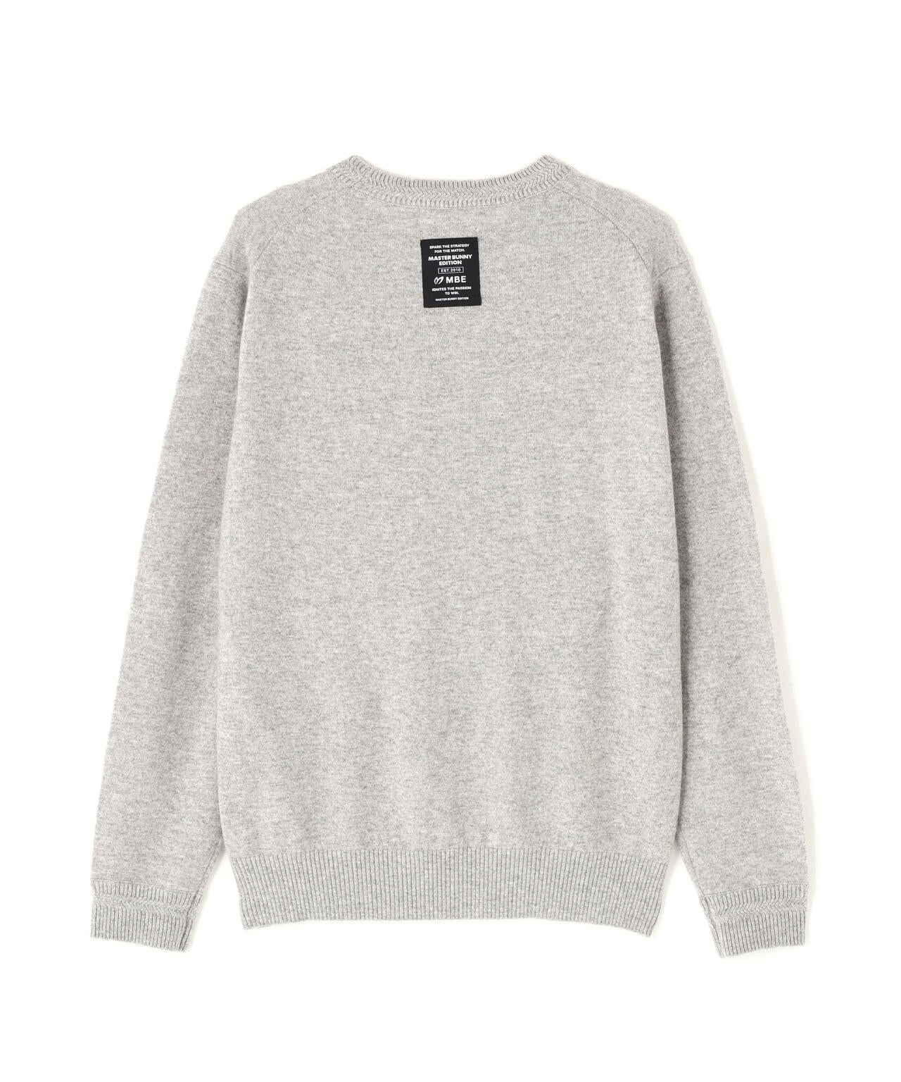 カシミアクルーネックニットプルオーバー (MENS) | MASTER BUNNY