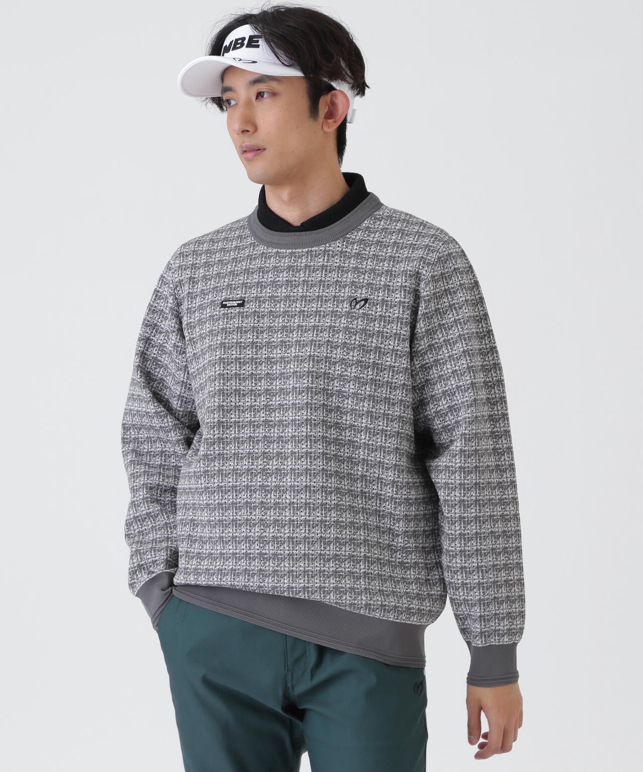 クルーネックニットプルオーバー (MENS) | MASTER BUNNY EDITION