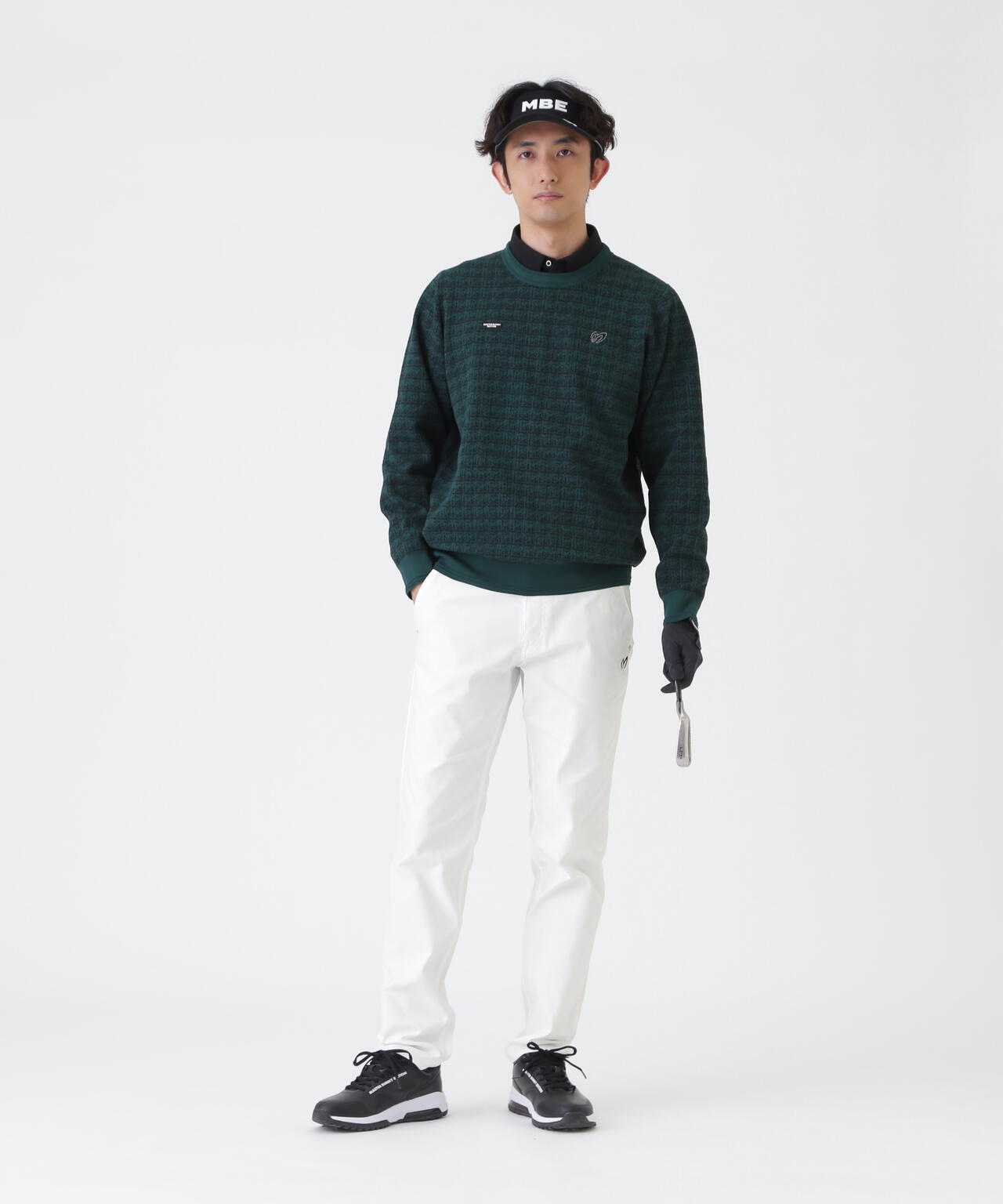 クルーネックニットプルオーバー (MENS) | MASTER BUNNY EDITION