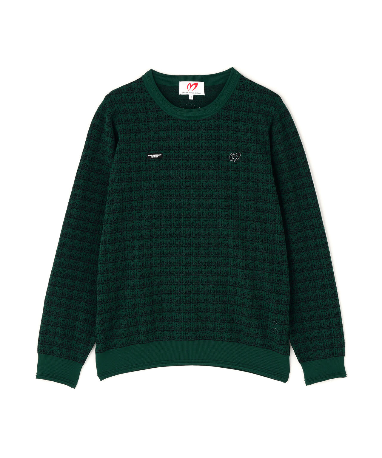 クルーネックニットプルオーバー (MENS) | MASTER BUNNY EDITION