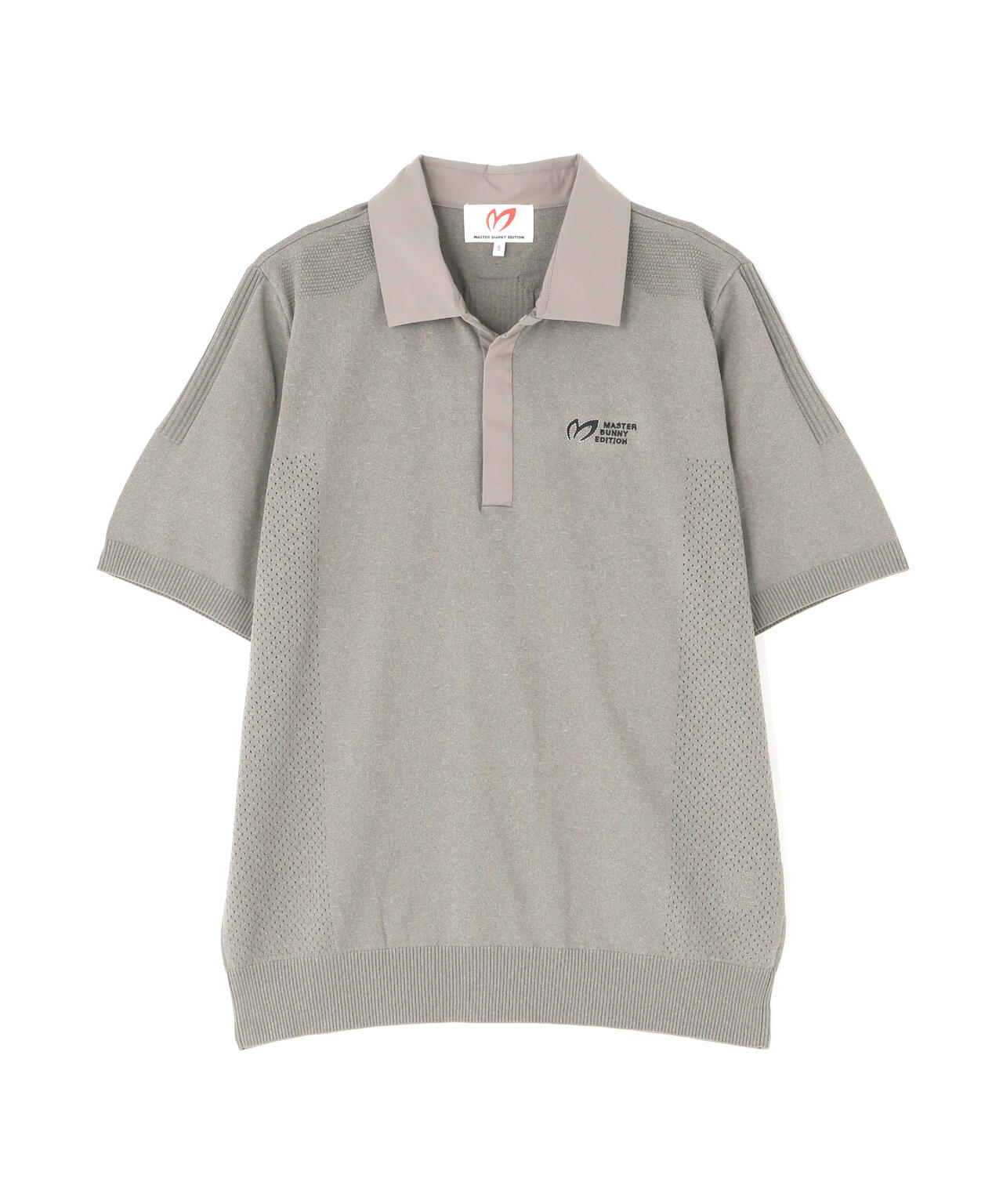 布帛衿ポロニット (MENS) | MASTER BUNNY EDITION（マスターバニー