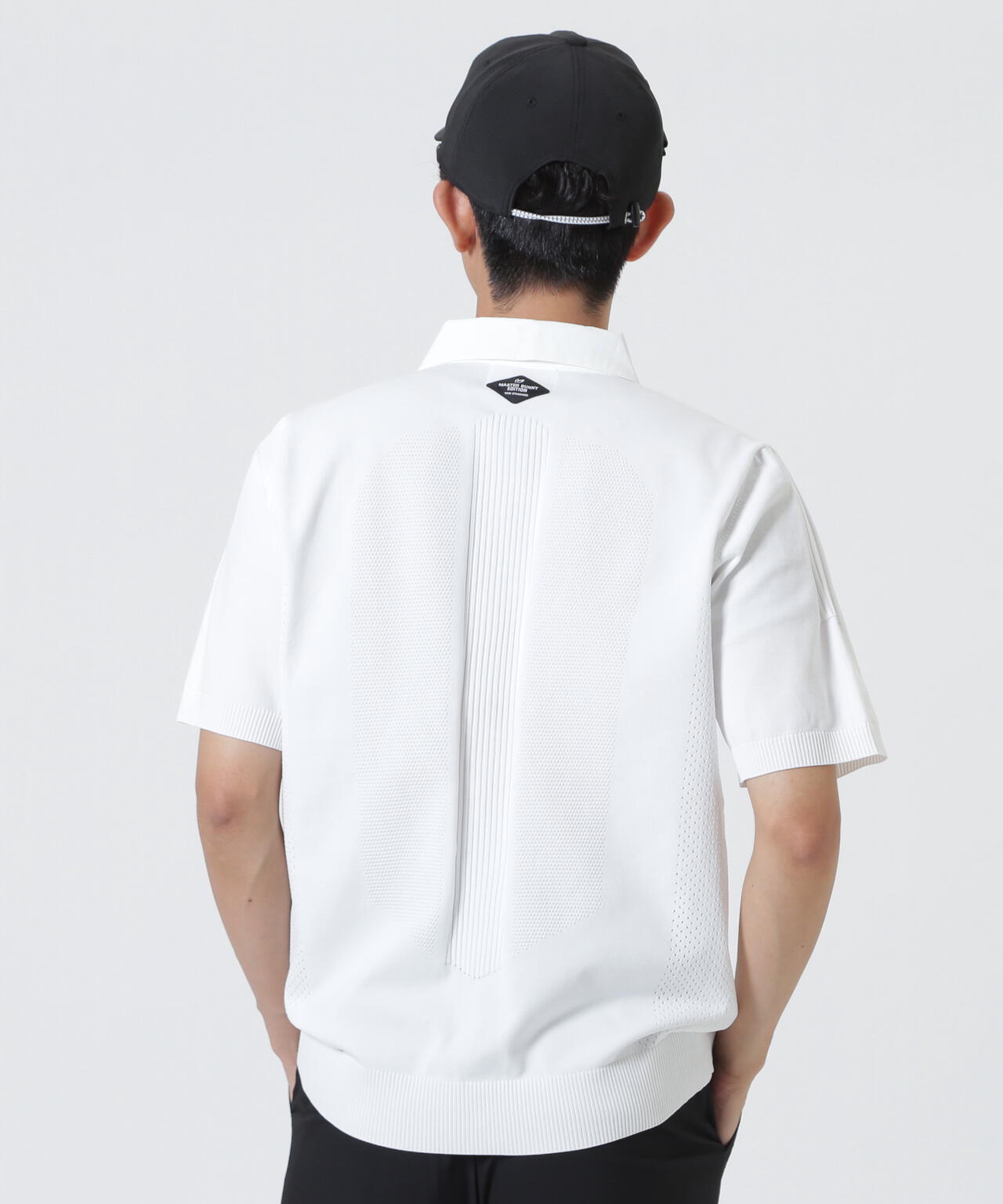 布帛衿ポロニット (MENS) | MASTER BUNNY EDITION（マスターバニー