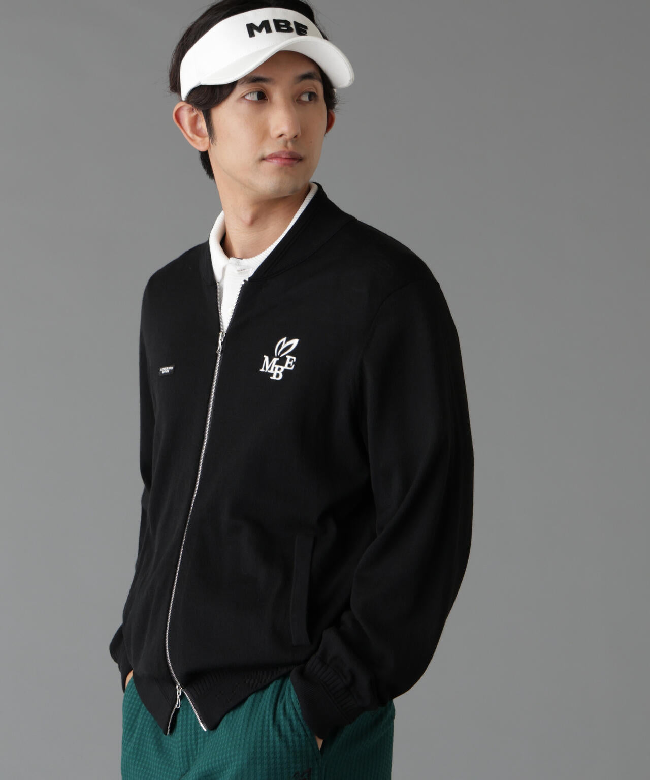 ウールコアスパンニットブルゾン (MENS) | MASTER BUNNY EDITION