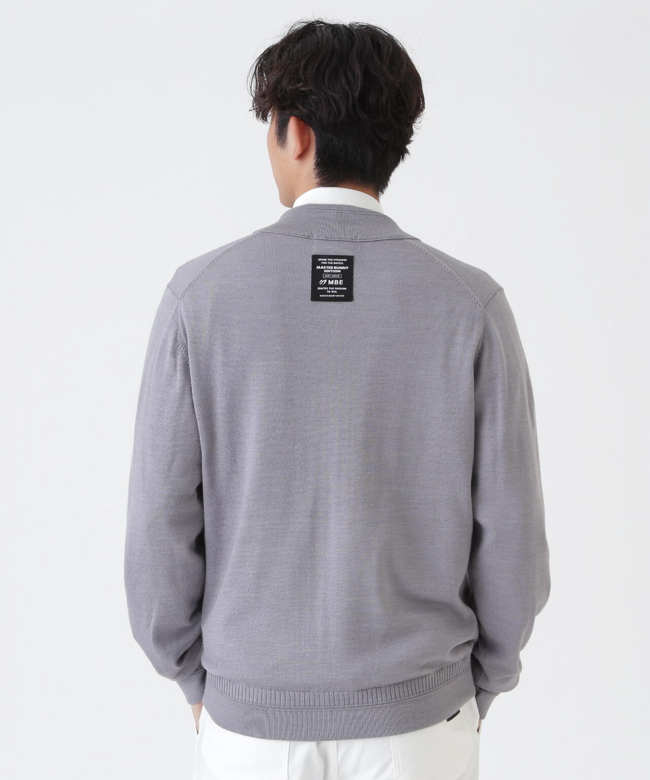 ウールコアスパンニットブルゾン (MENS) | MASTER BUNNY EDITION