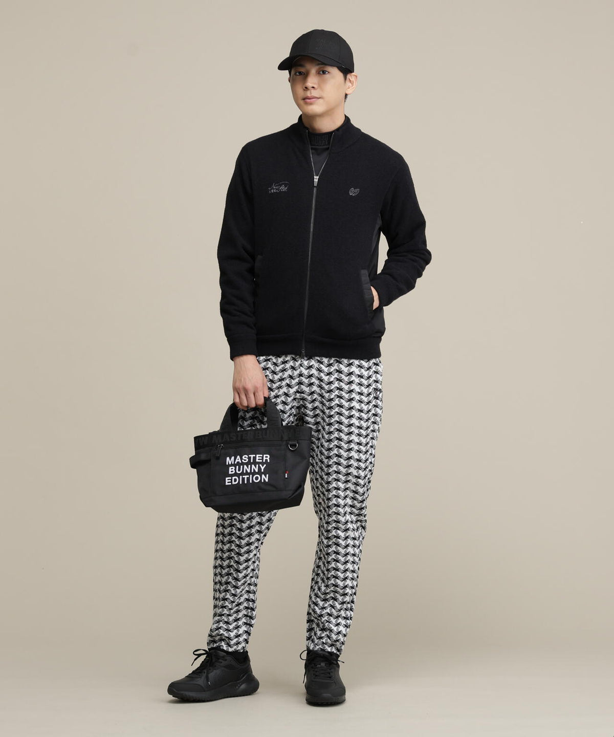 ナイロンフェザーニットブルゾン (MENS)
