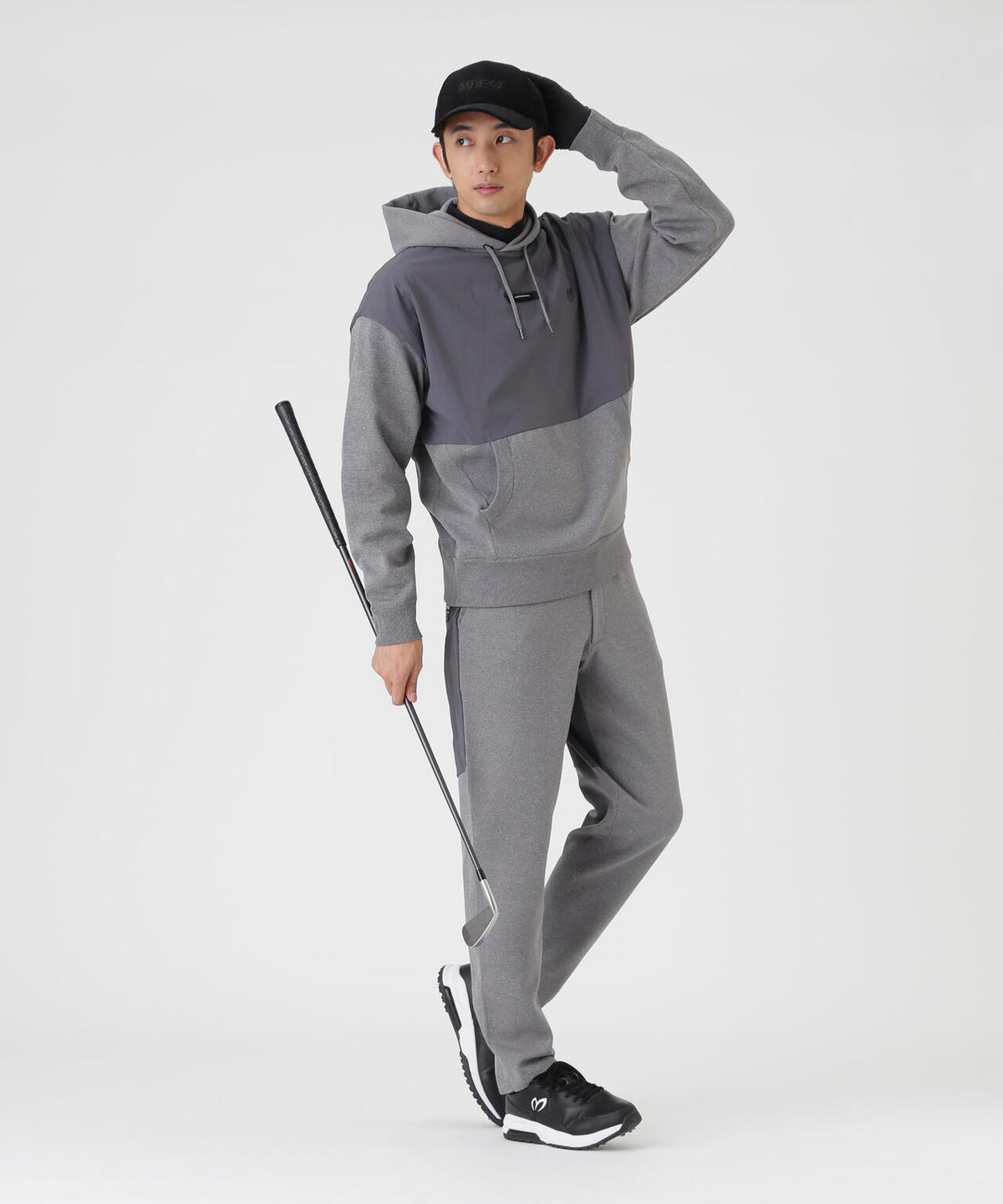 [直営店舗&公式オンライン限定] 接結ニットフーディプルオーバー (MENS)