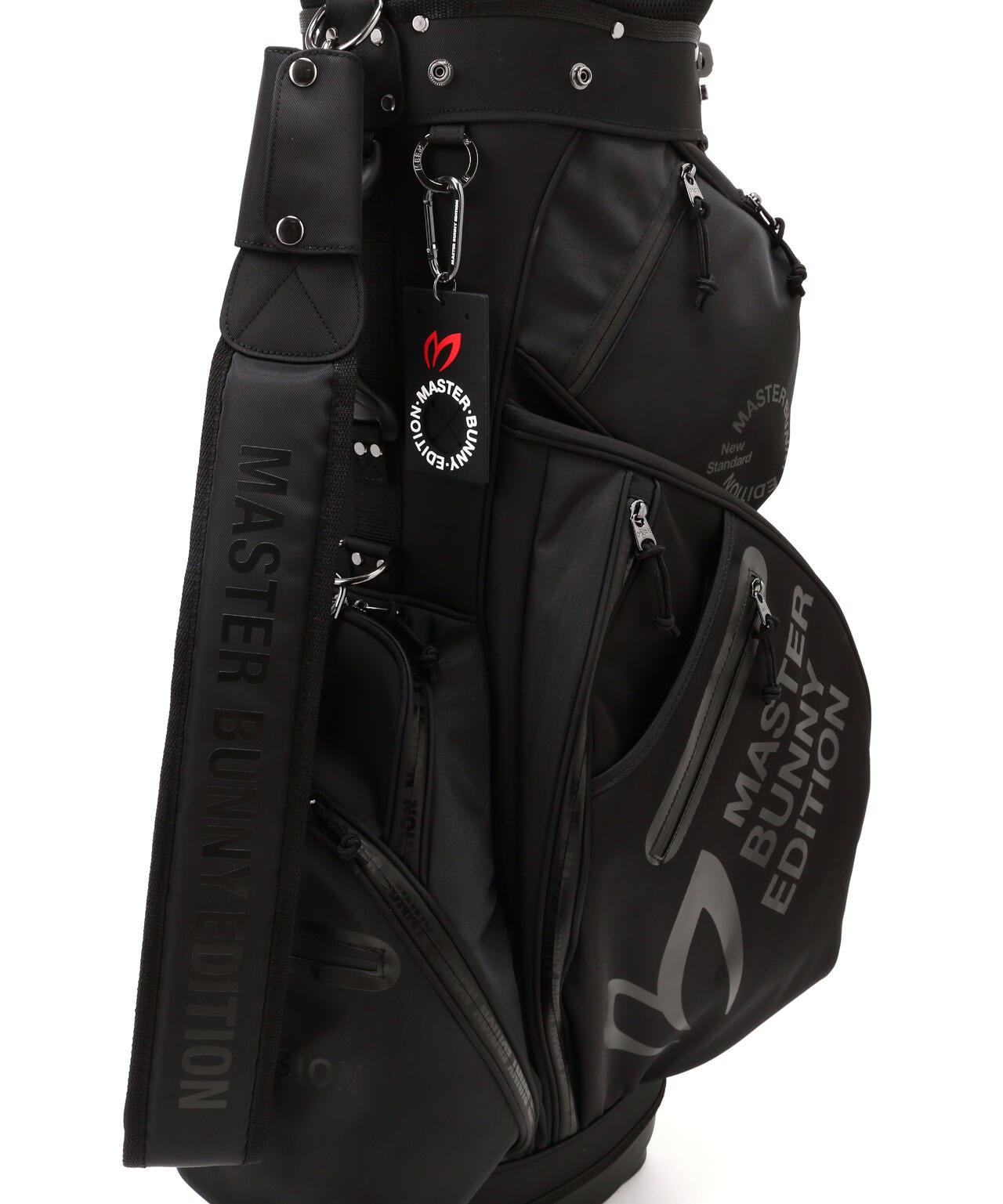 MASTER BUNNY EDITION キャディバッグ ブラック Peツイルスタンド式キャディバッグ (47インチ対応) (UNISEX) | MASTER