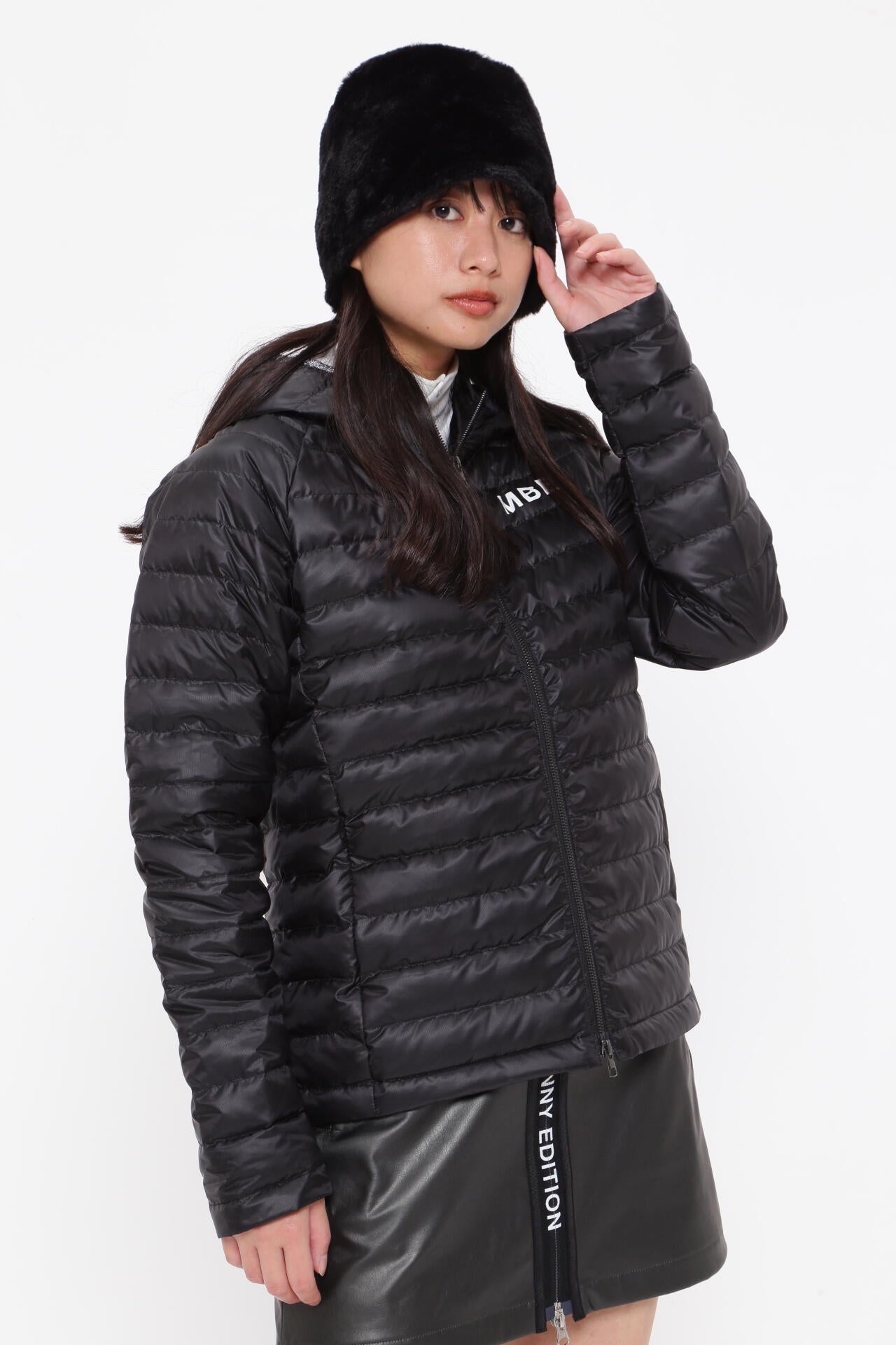 ポリエステルリップストップ撥水フーディジャケット