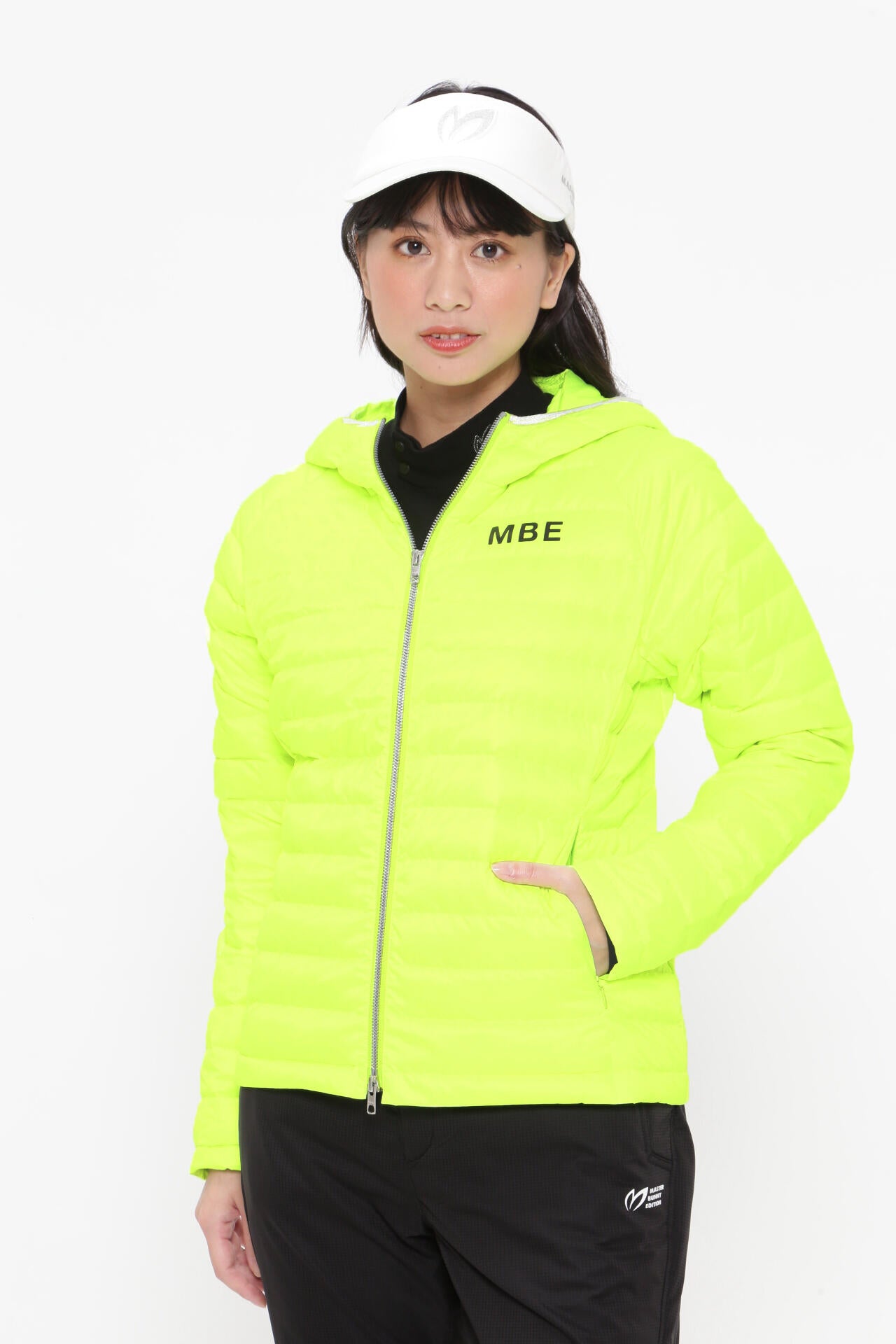 ポリエステルリップストップ撥水フーディジャケット