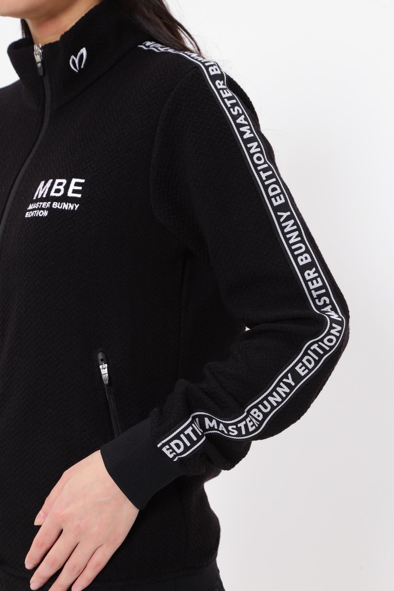 エコロジスタ ヘリンボンWフェイス トラックジャケット | MASTER BUNNY