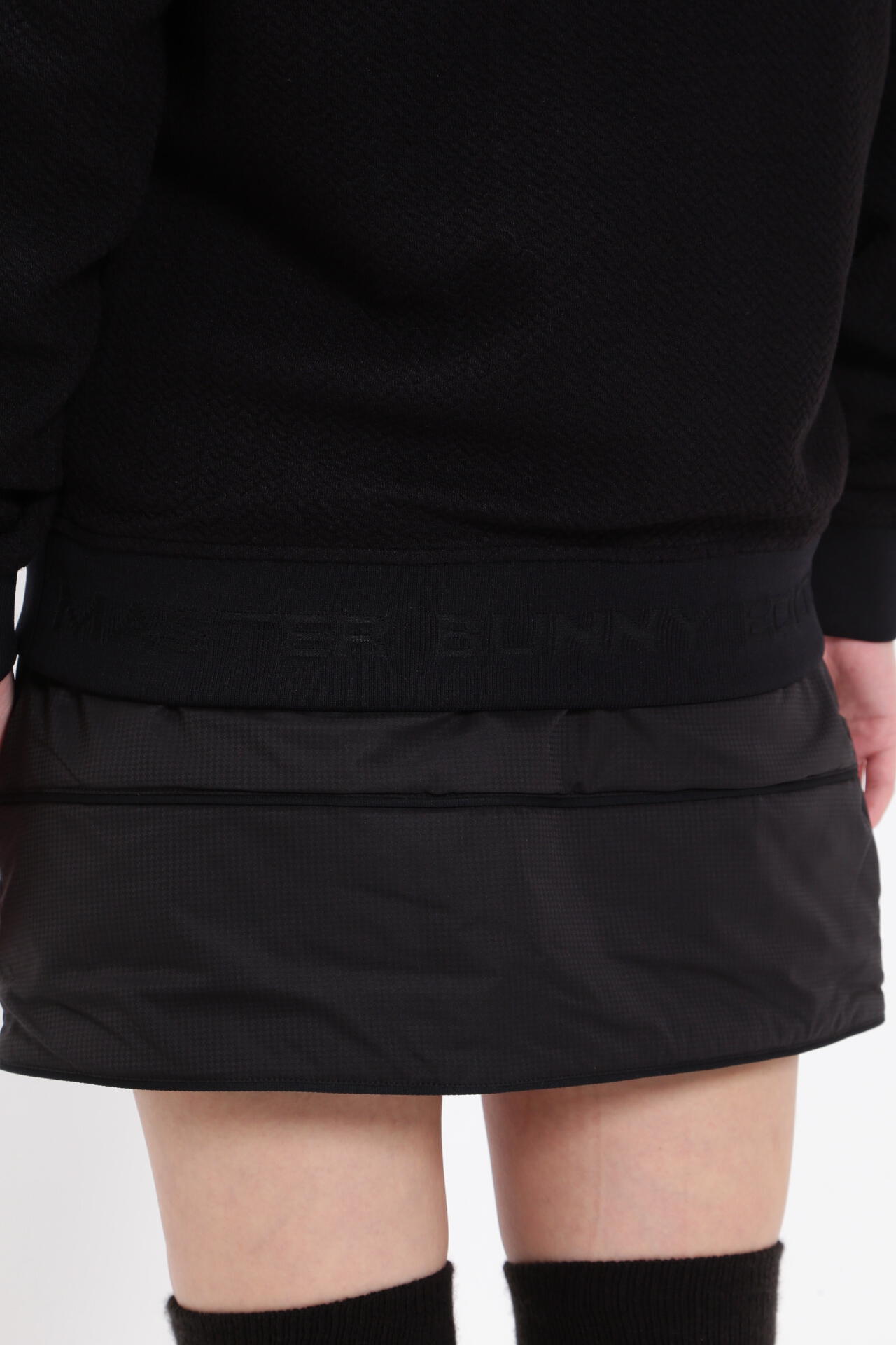 エコロジスタ ヘリンボンWフェイス トラックジャケット