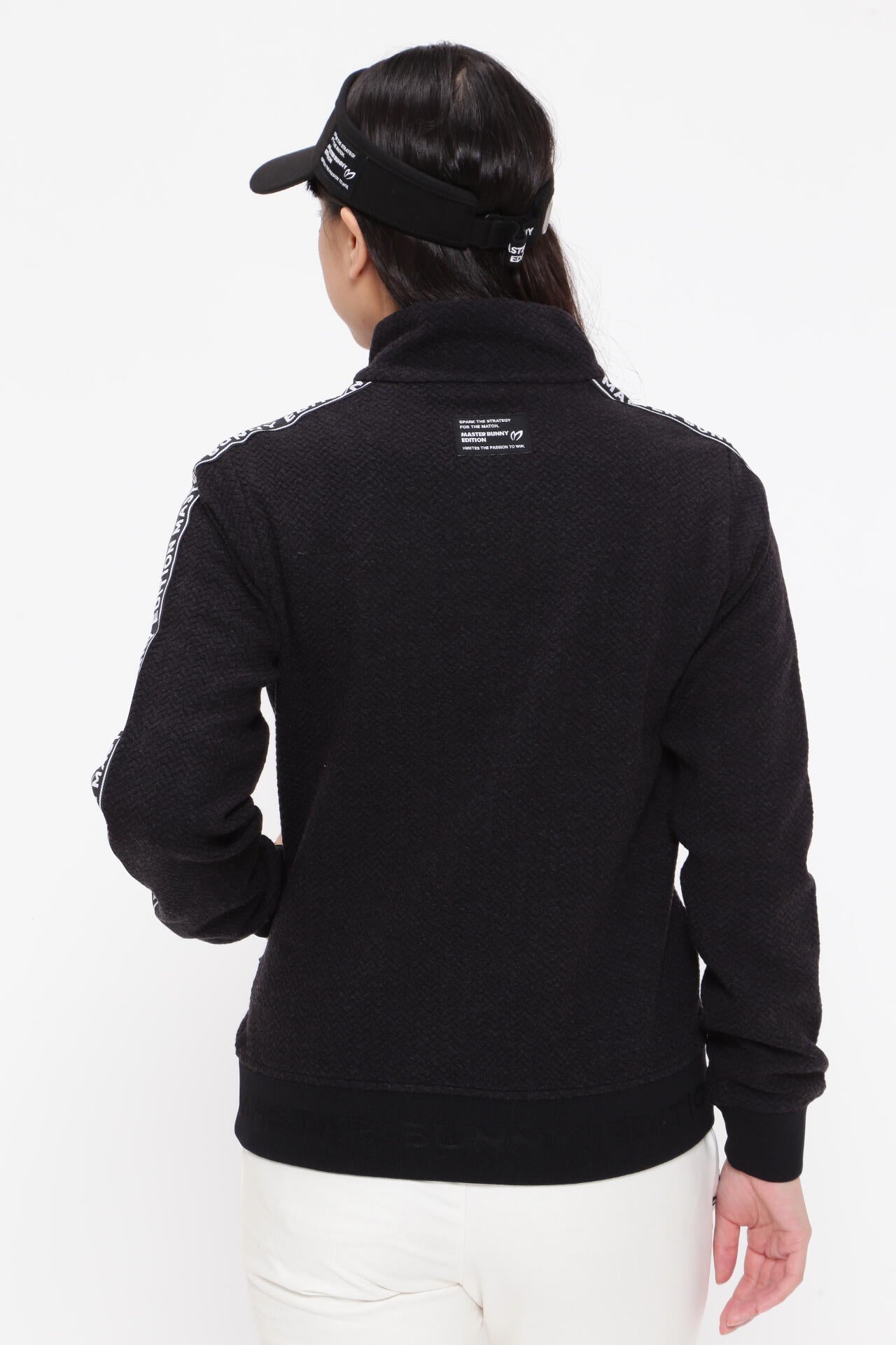 エコロジスタ ヘリンボンWフェイス トラックジャケット | MASTER BUNNY