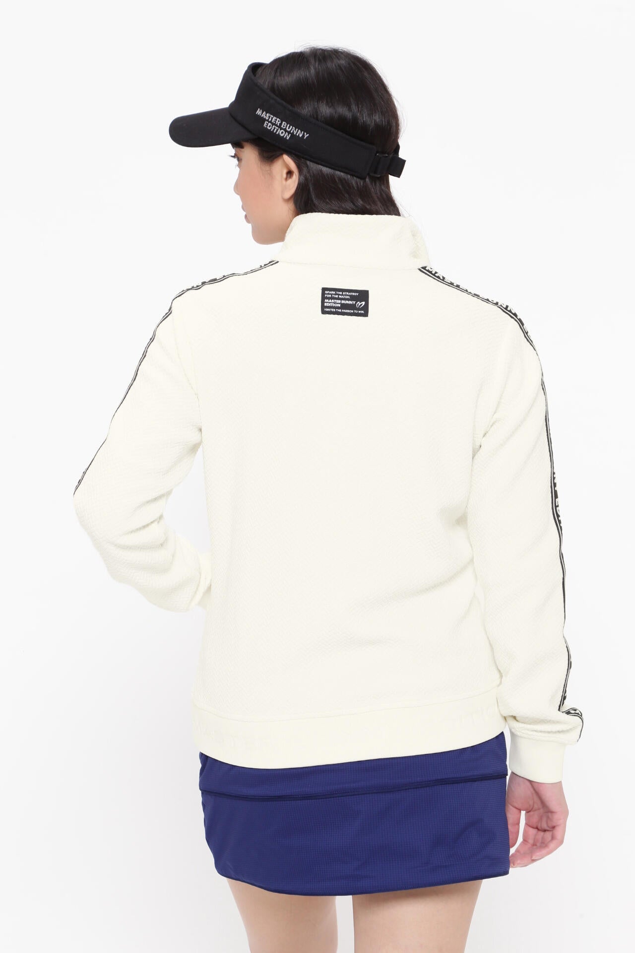 エコロジスタ ヘリンボンWフェイス トラックジャケット