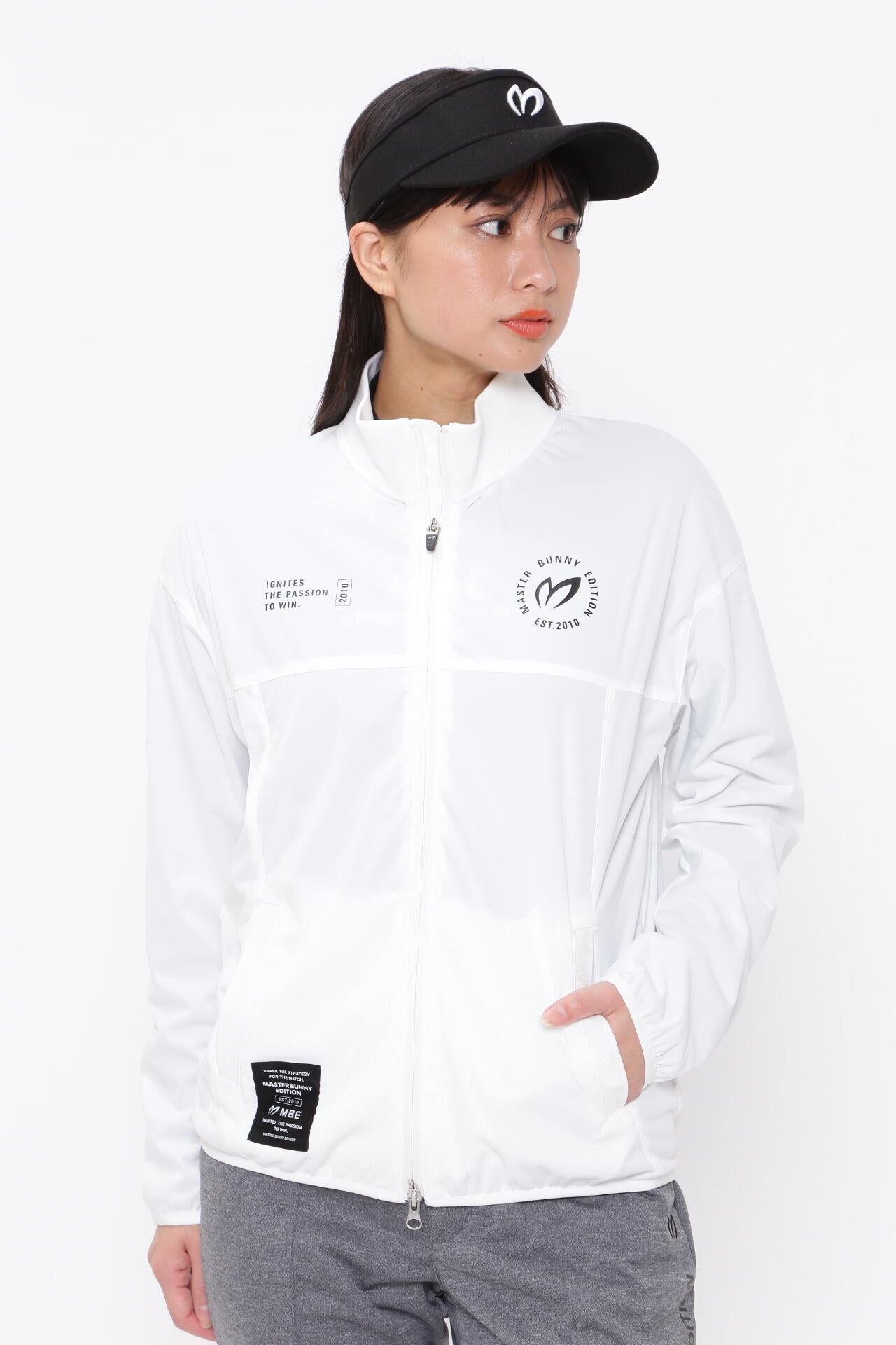 ポリエステルドビーストレッチコーティング ツインスニードジャック