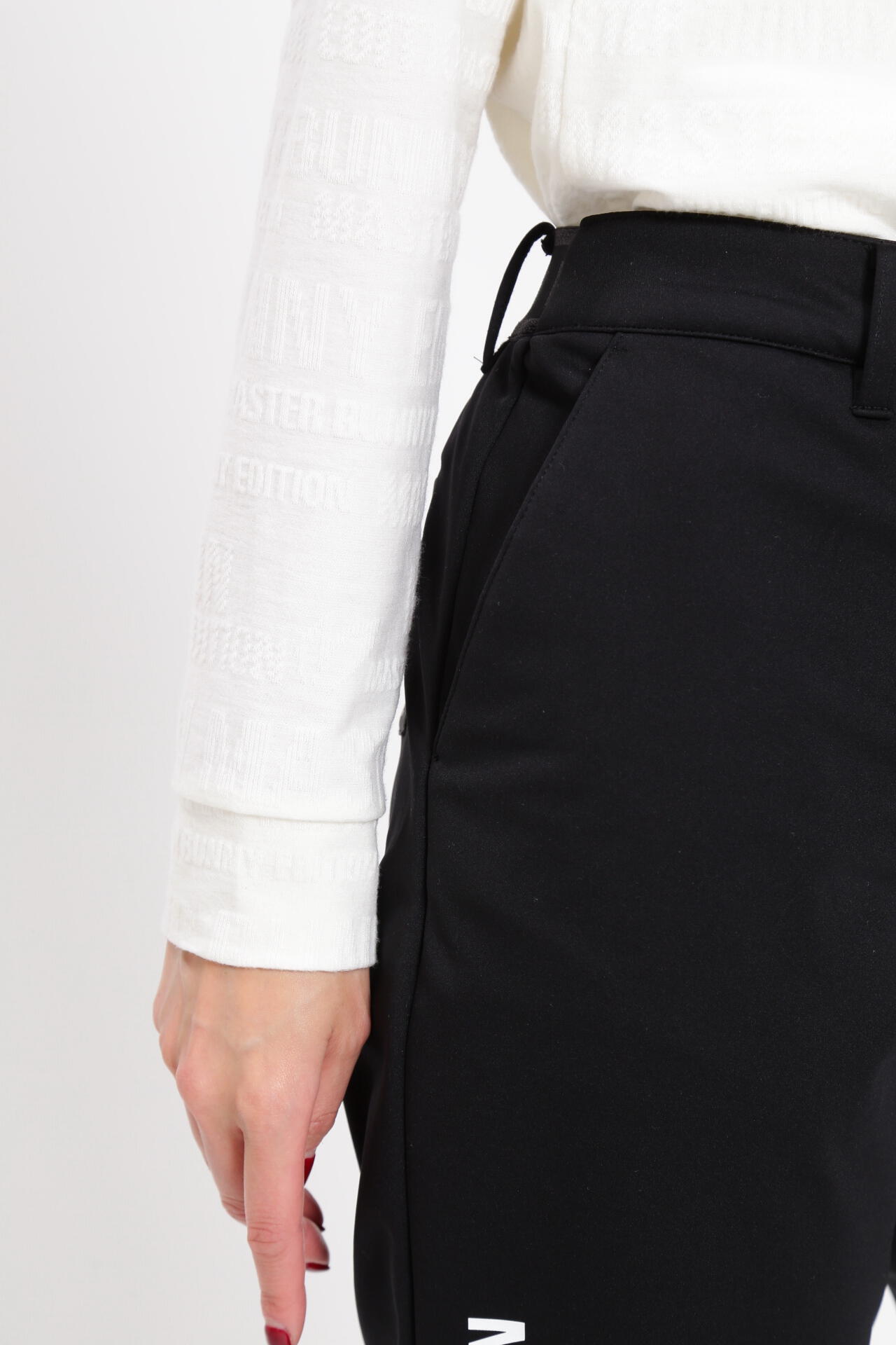 ニットボンディング ジョガーパンツ