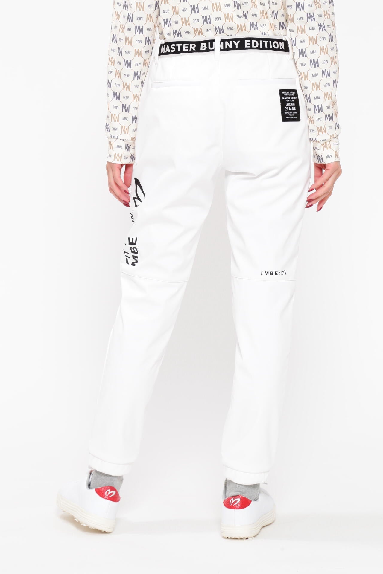 ニットボンディング ジョガーパンツ