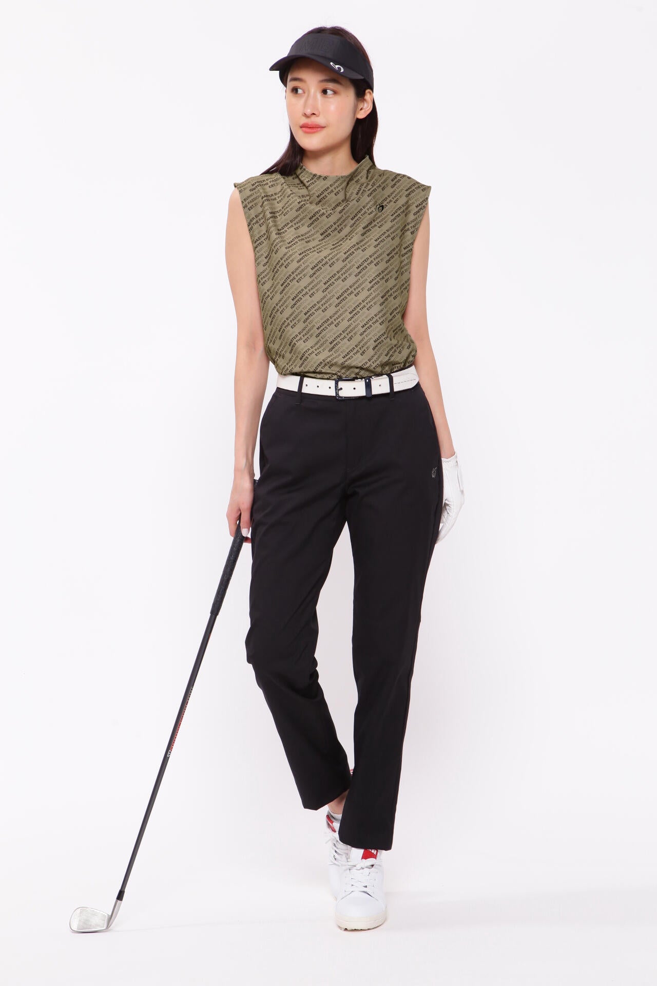 マスターバニーエディション AddElmストレッチツイルパンツ サイズ5 新品 コットンポリエステル ストレッチツイルパンツ | MASTER BUNNY EDITION