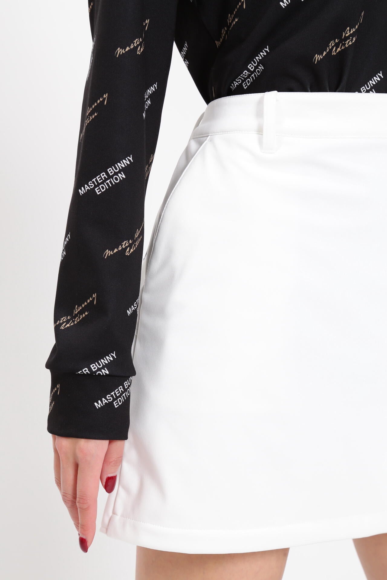 ニットボンディング スカート