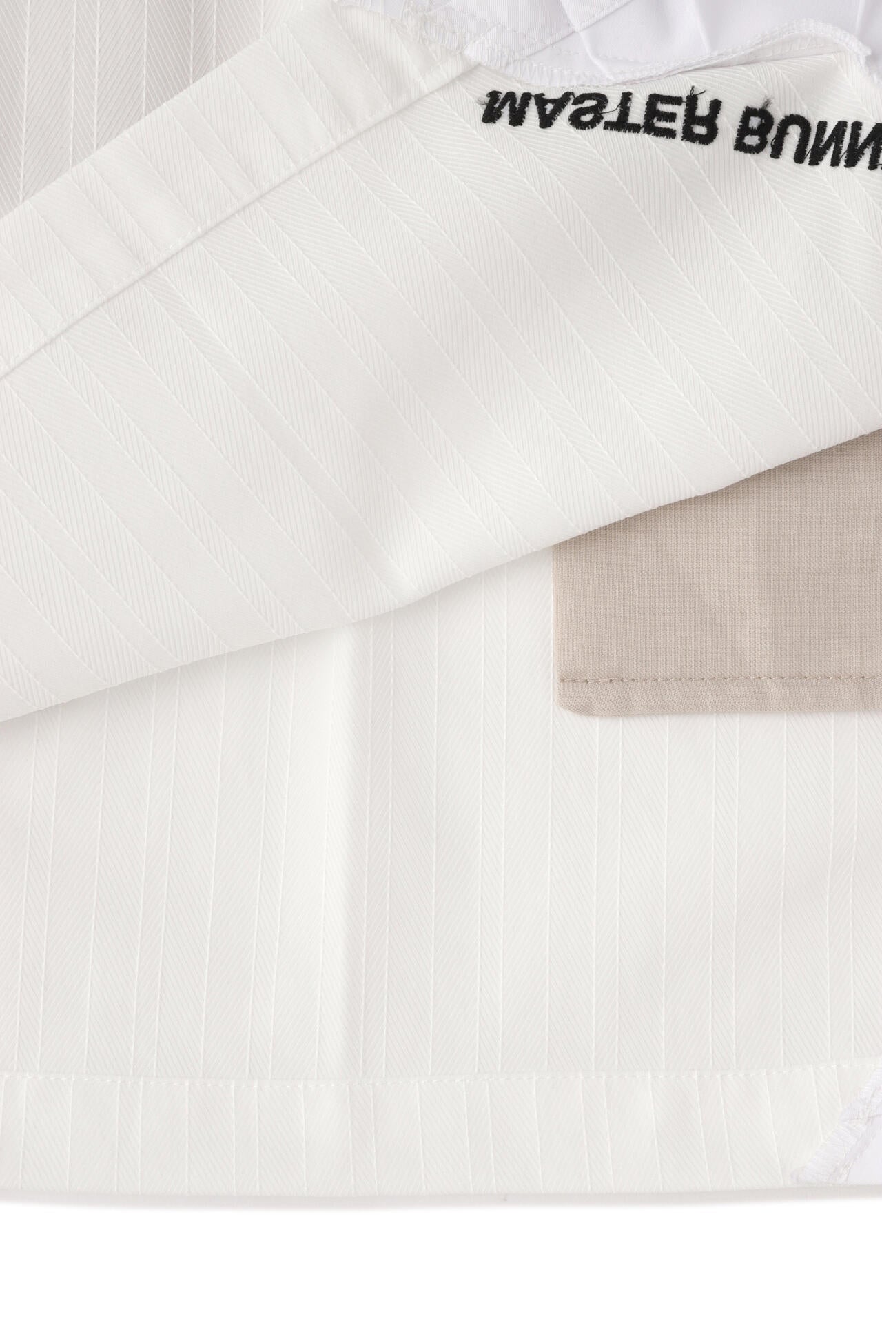 ヘリンボーンストライプストレッチ スカート | MASTER BUNNY EDITION