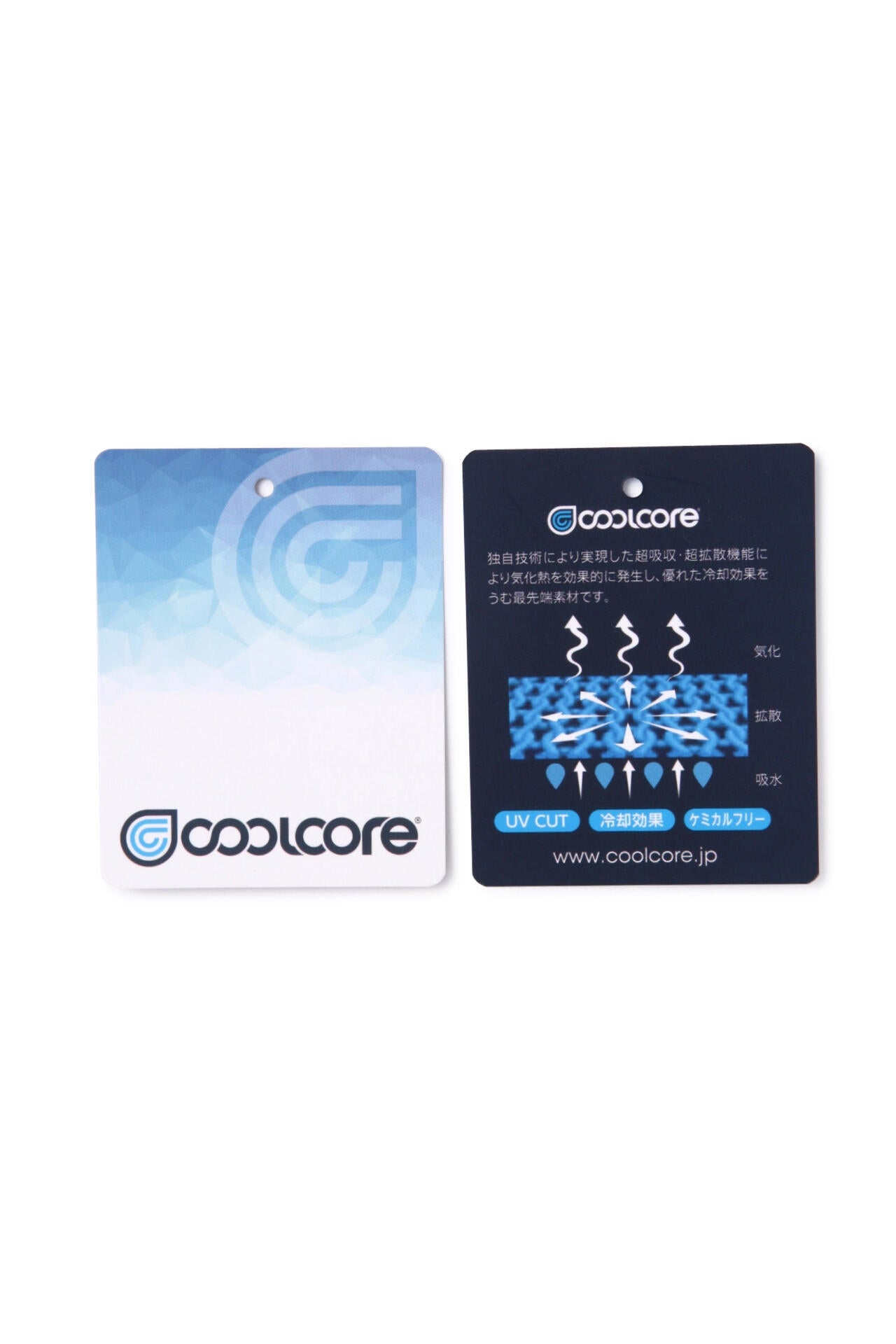 COOL CORE ヘザーバーズアイメッシュ 長袖ハイネックカットソー