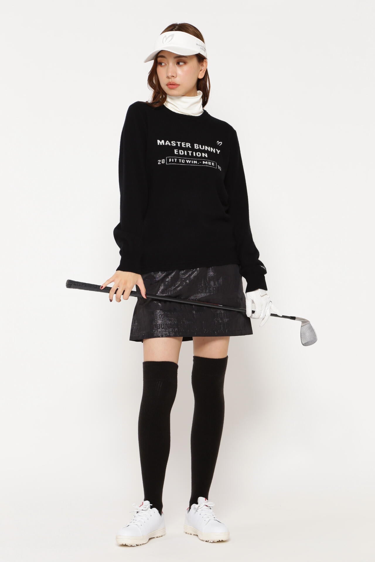 カシミアクルーネックニットプルオーバー | MASTER BUNNY EDITION