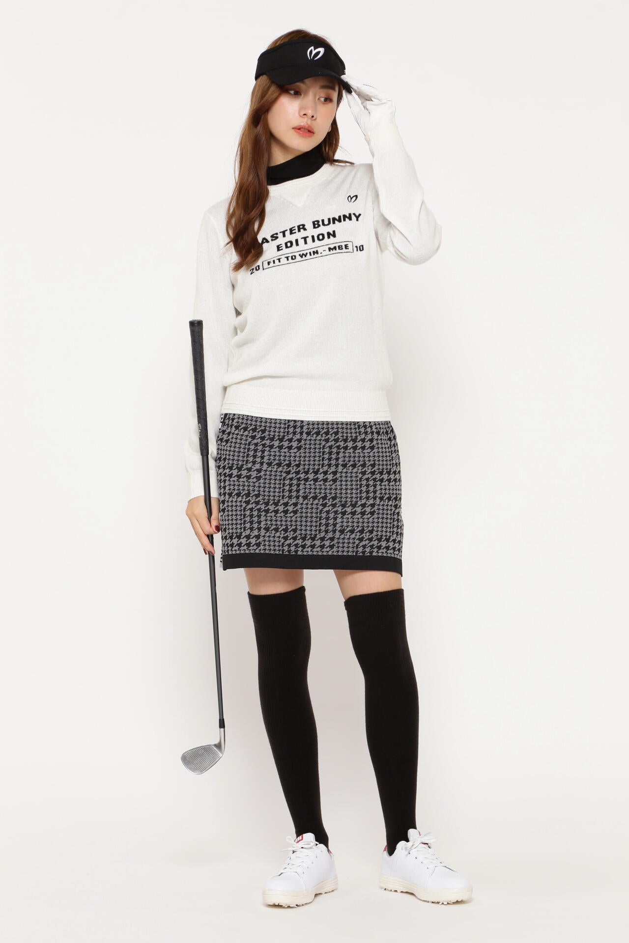 カシミアクルーネックニットプルオーバー | MASTER BUNNY EDITION