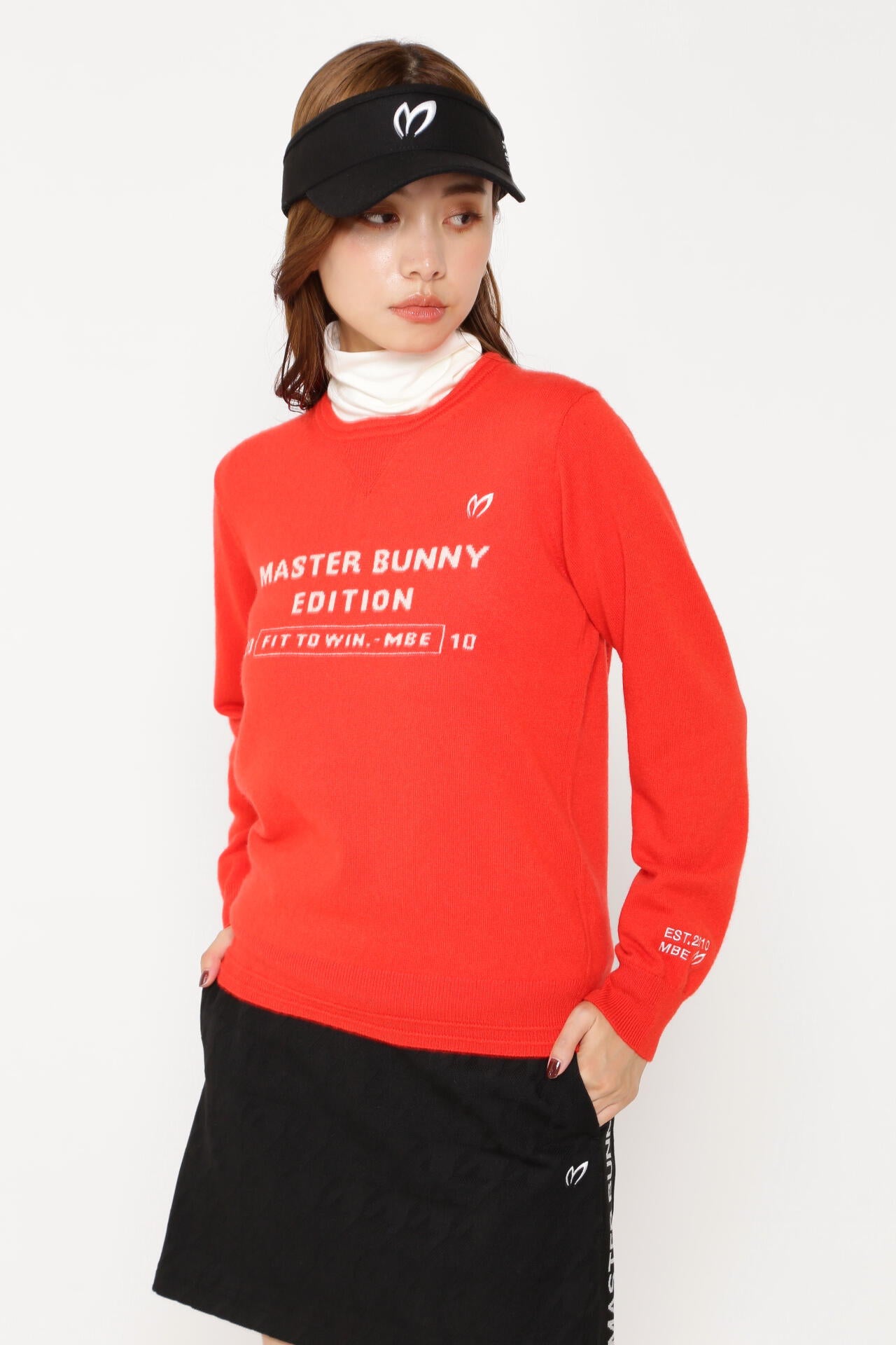 カシミアクルーネックニットプルオーバー | MASTER BUNNY EDITION