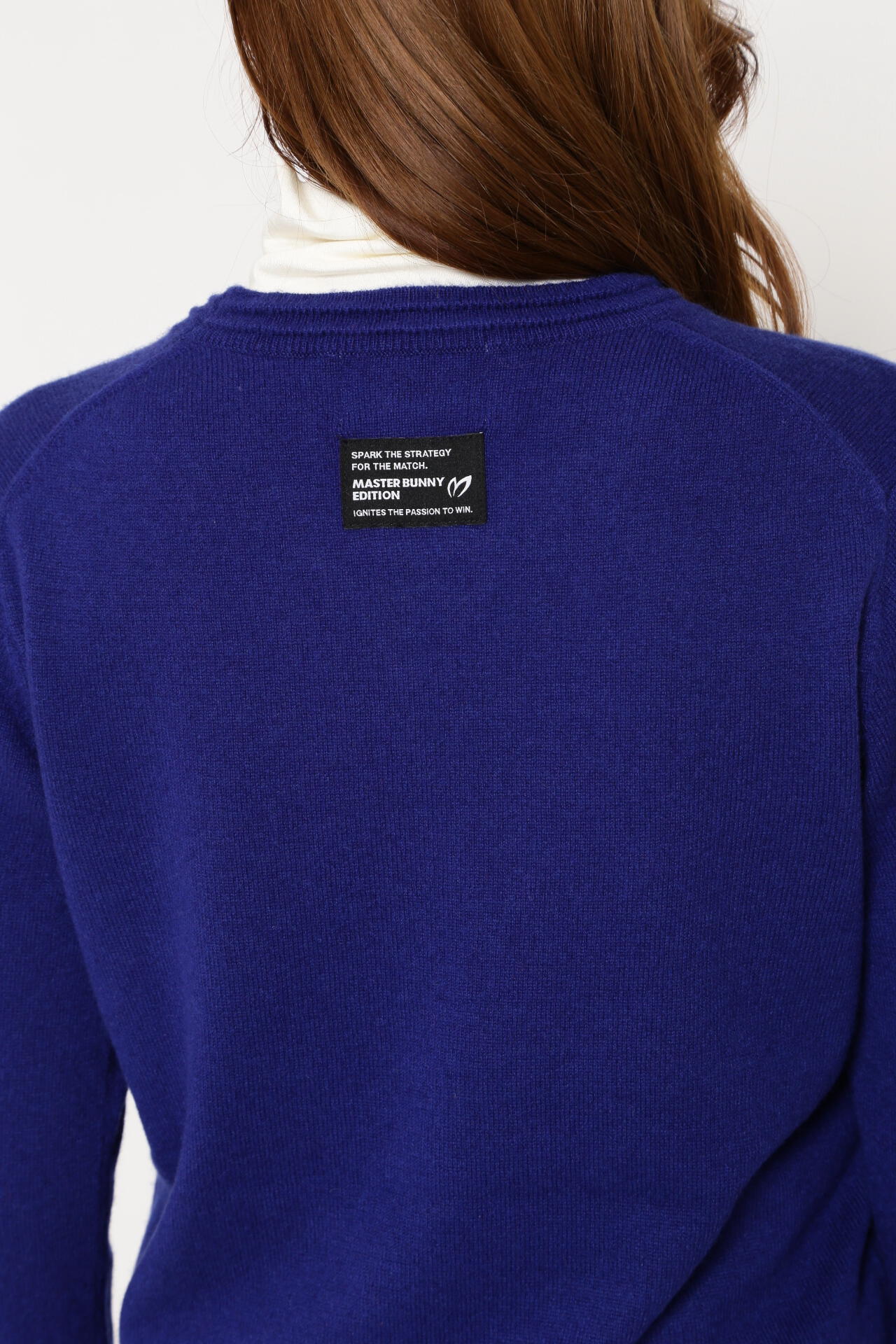 カシミアクルーネックニットプルオーバー | MASTER BUNNY EDITION