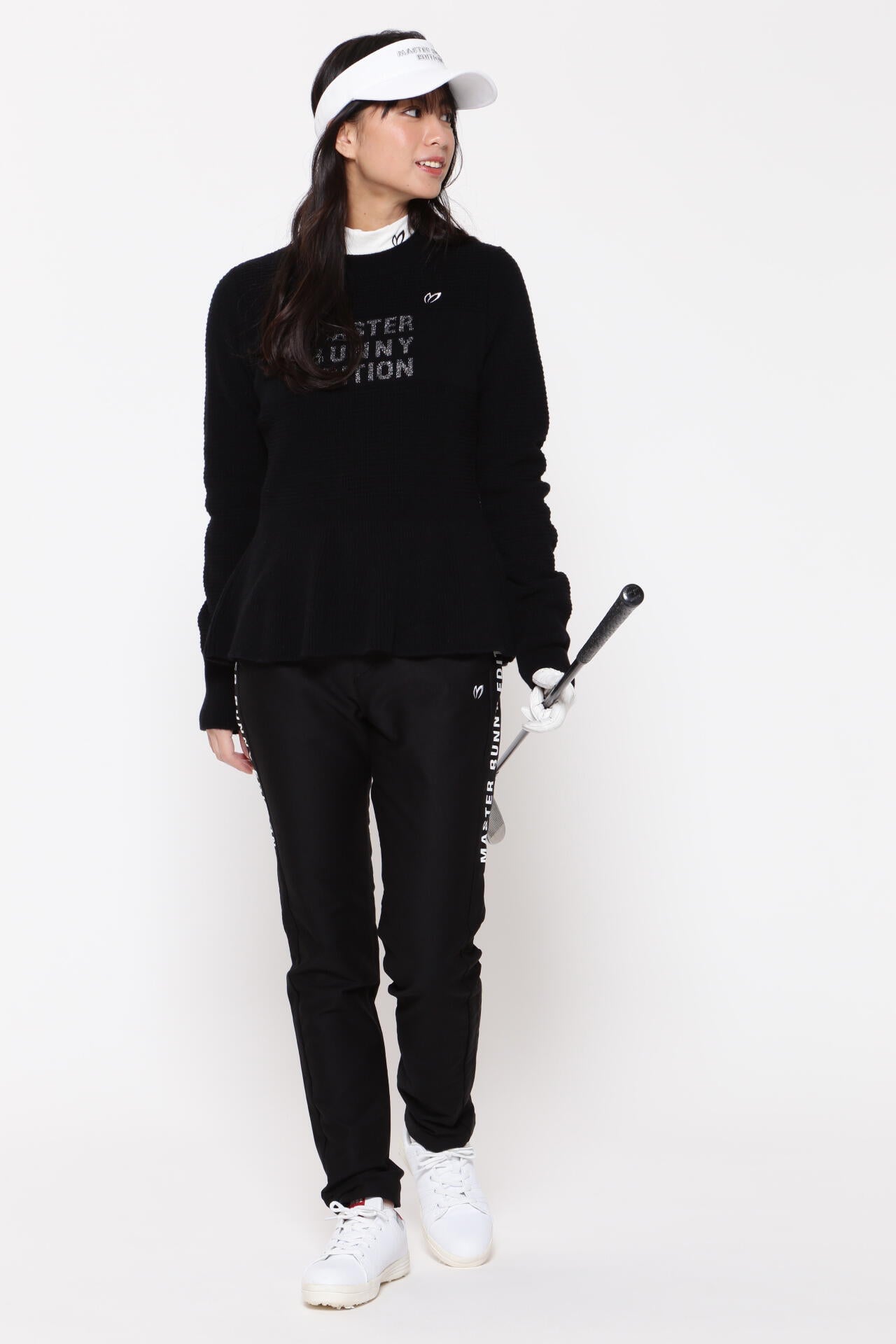 アラン柄 クルーネックニットプルオーバー