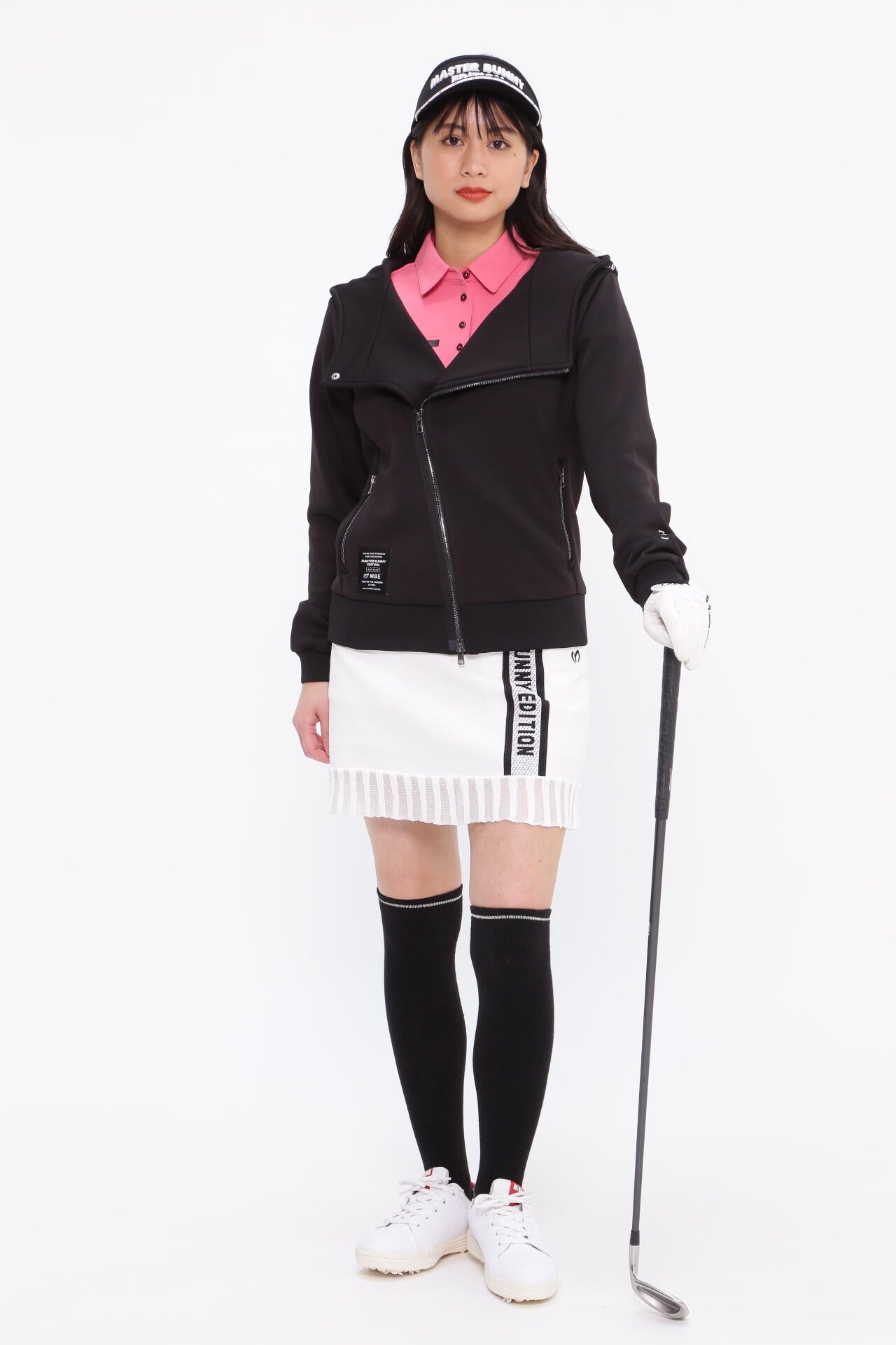 天竺度詰め+ジャガードロゴ ニットスカート | MASTER BUNNY EDITION