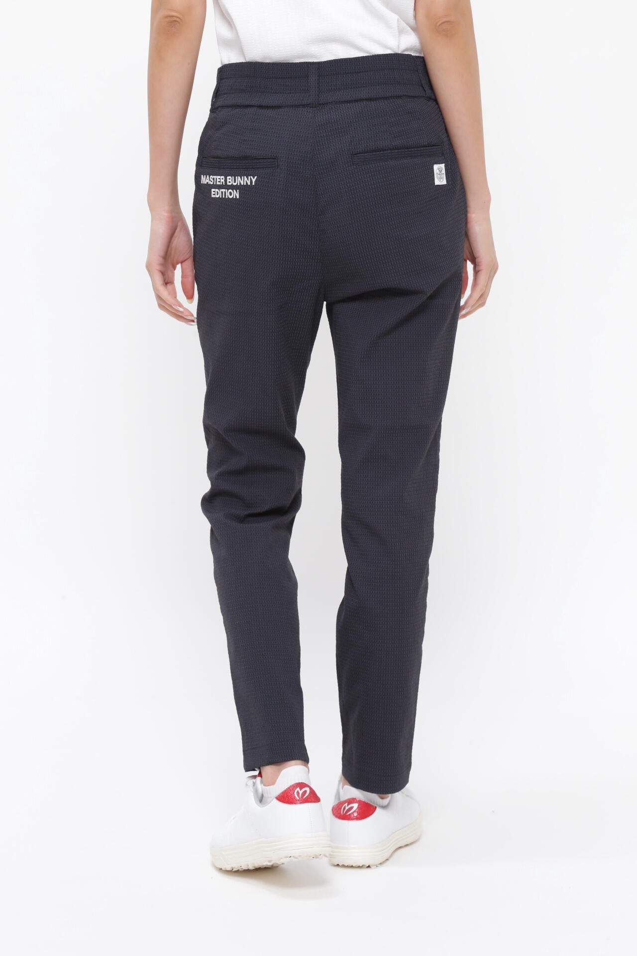 MASTER BUNNY EDITION ネイビー 防寒パンツ ストライプドビー 吸水速乾UV接触冷感 パンツ | MASTER BUNNY EDITION