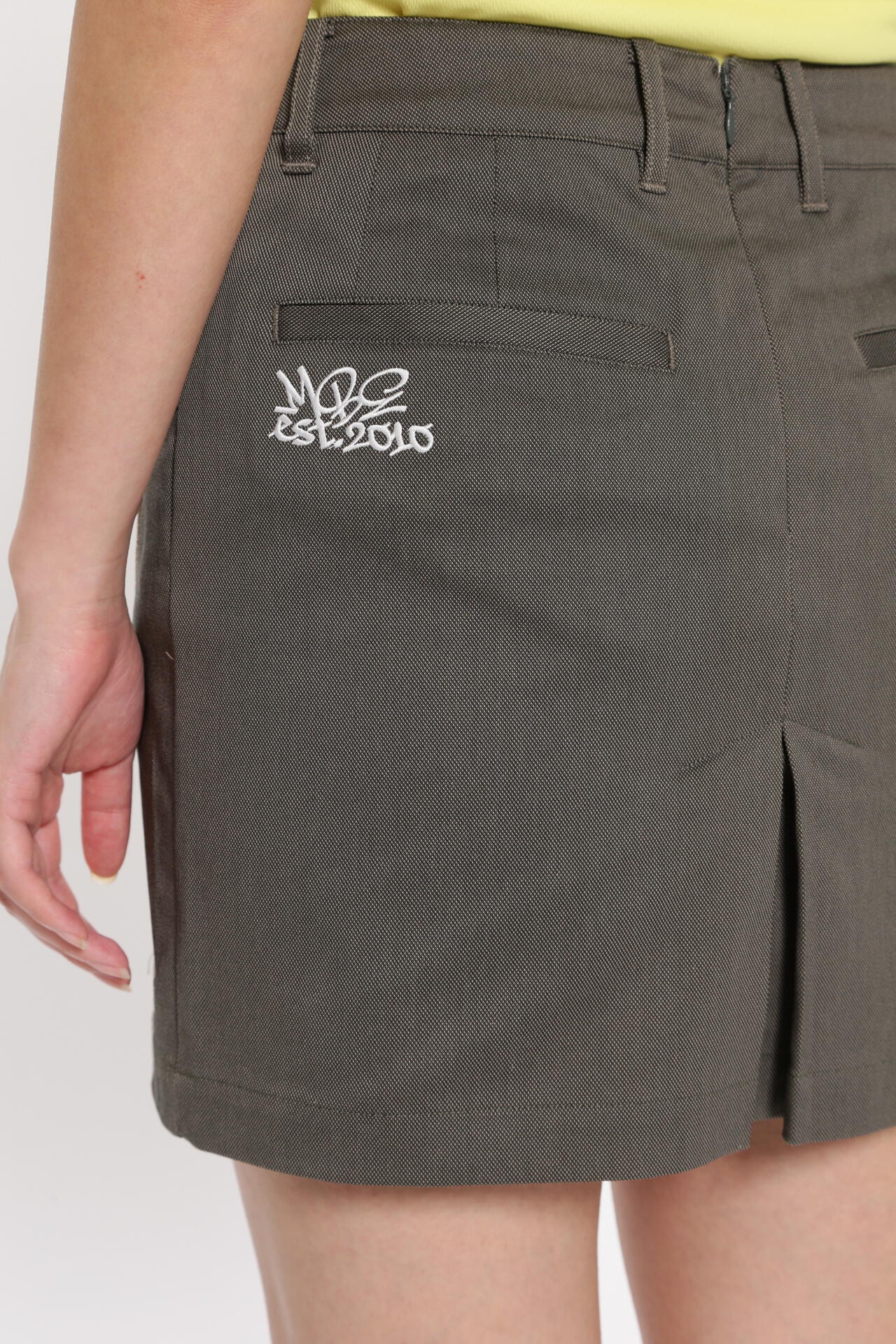 レトロレンジシャークスキンストレッチスカート | MASTER BUNNY