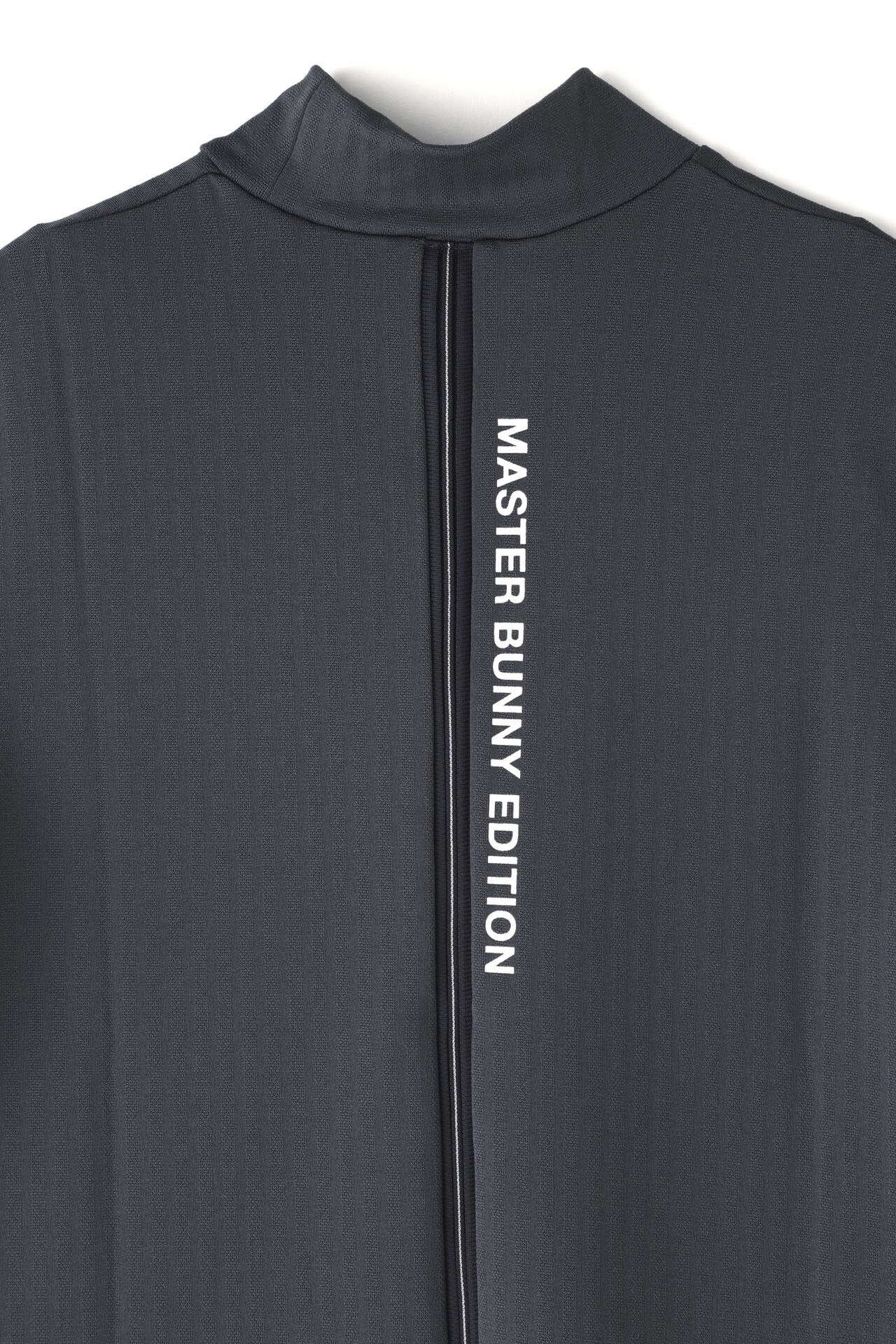ベアサッカージャガード 半袖モックネックカットソー | MASTER BUNNY