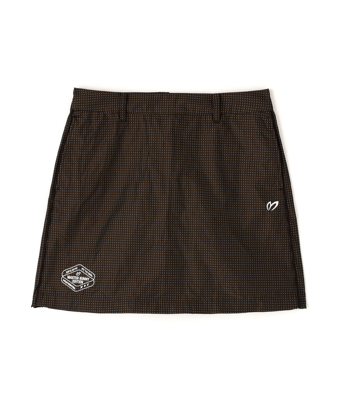 メモリータフタ刺し子スカート