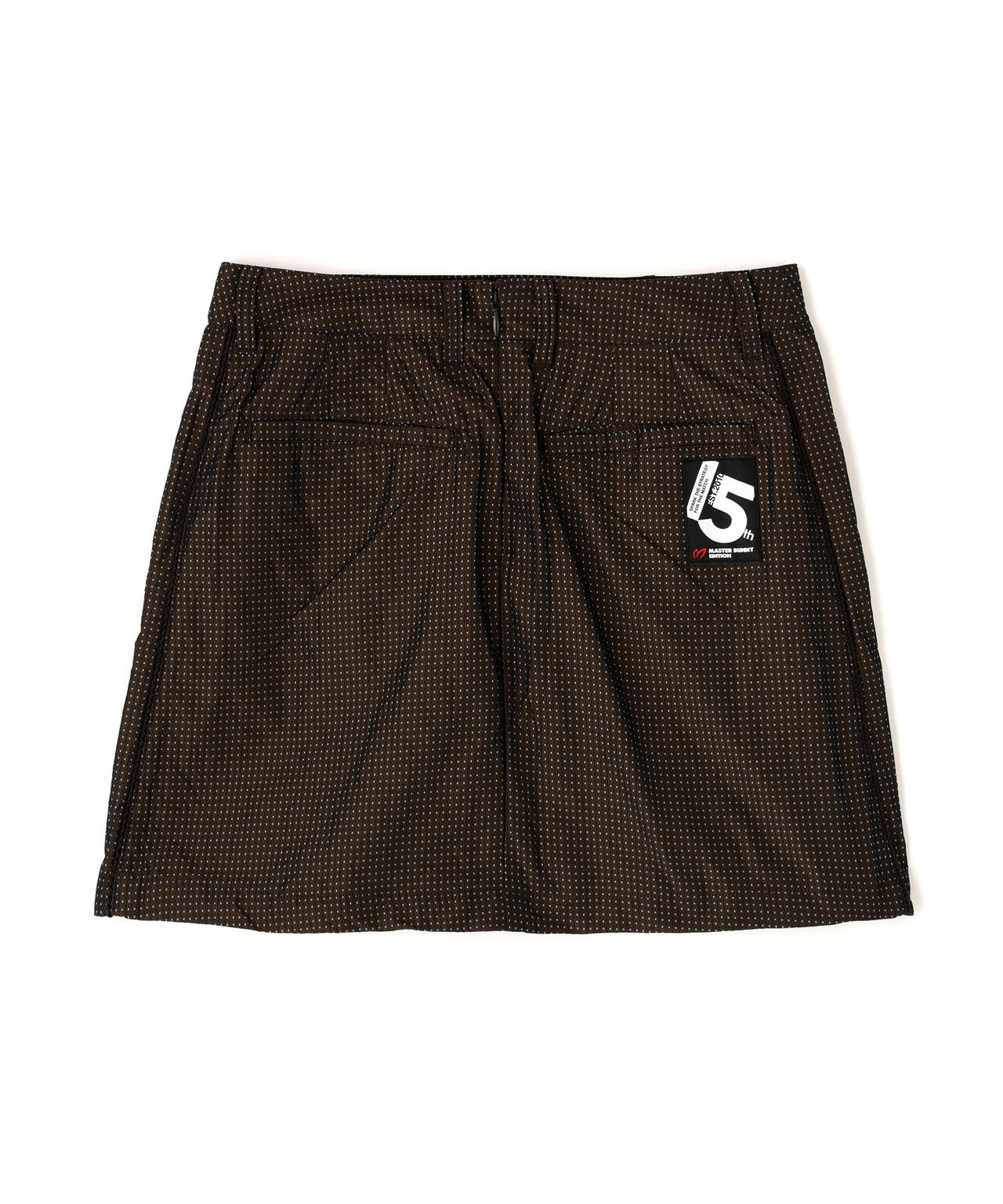 メモリータフタ刺し子スカート