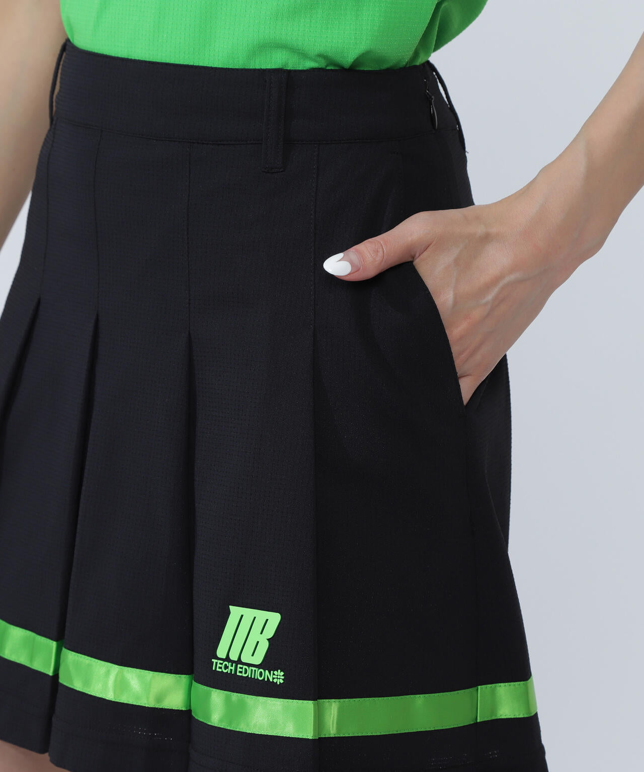 ハイストレッチメッシュ スカート ＜AddElm＞