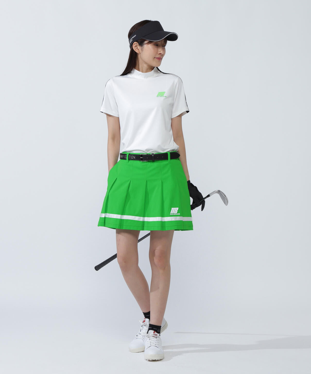ハイストレッチメッシュ スカート ＜AddElm＞