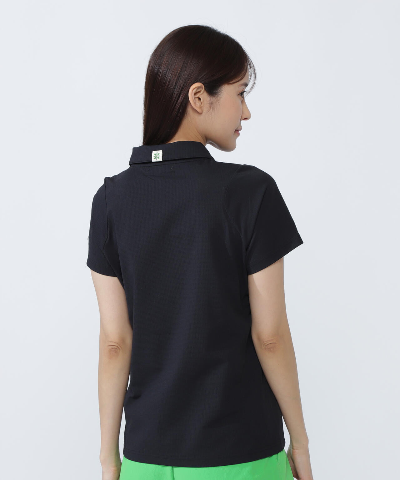 ハイストレッチメッシュ半袖ポロシャツ ＜AddElm＞