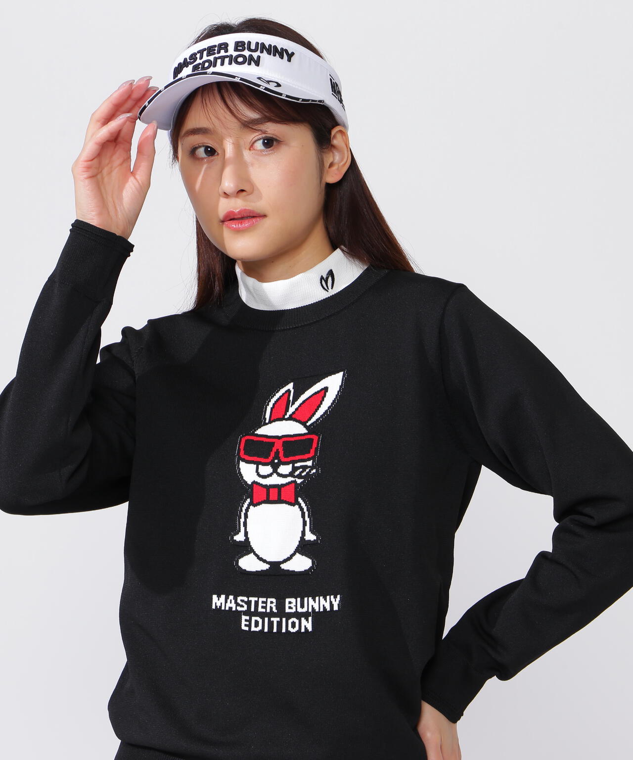 SWAGGY BUNNY】天竺 クルーネックニットプルオーバー | MASTER BUNNY