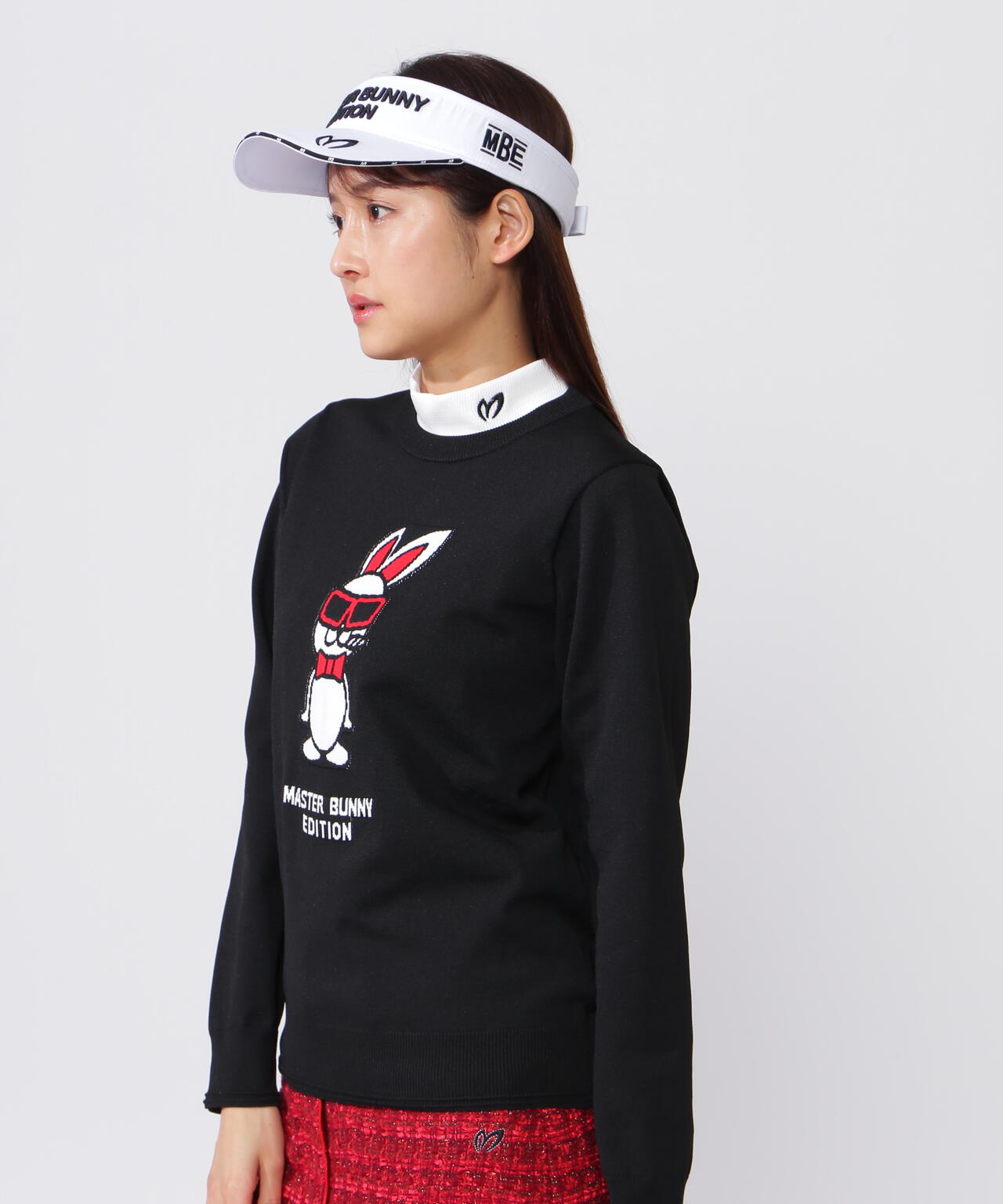 SWAGGY BUNNY】天竺 クルーネックニットプルオーバー | MASTER BUNNY