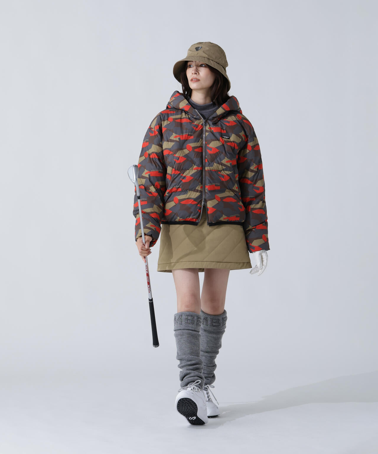 迷彩プリントフーディブルゾン | MASTER BUNNY EDITION（マスター