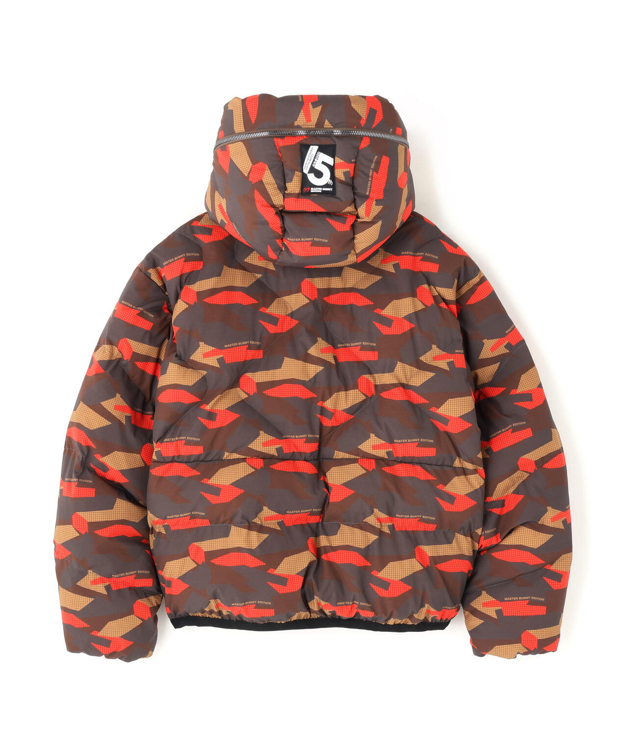 迷彩プリントフーディブルゾン