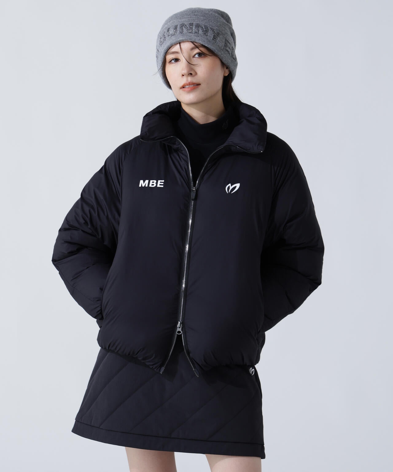 ダントツ撥水中綿ジップアップブルゾン